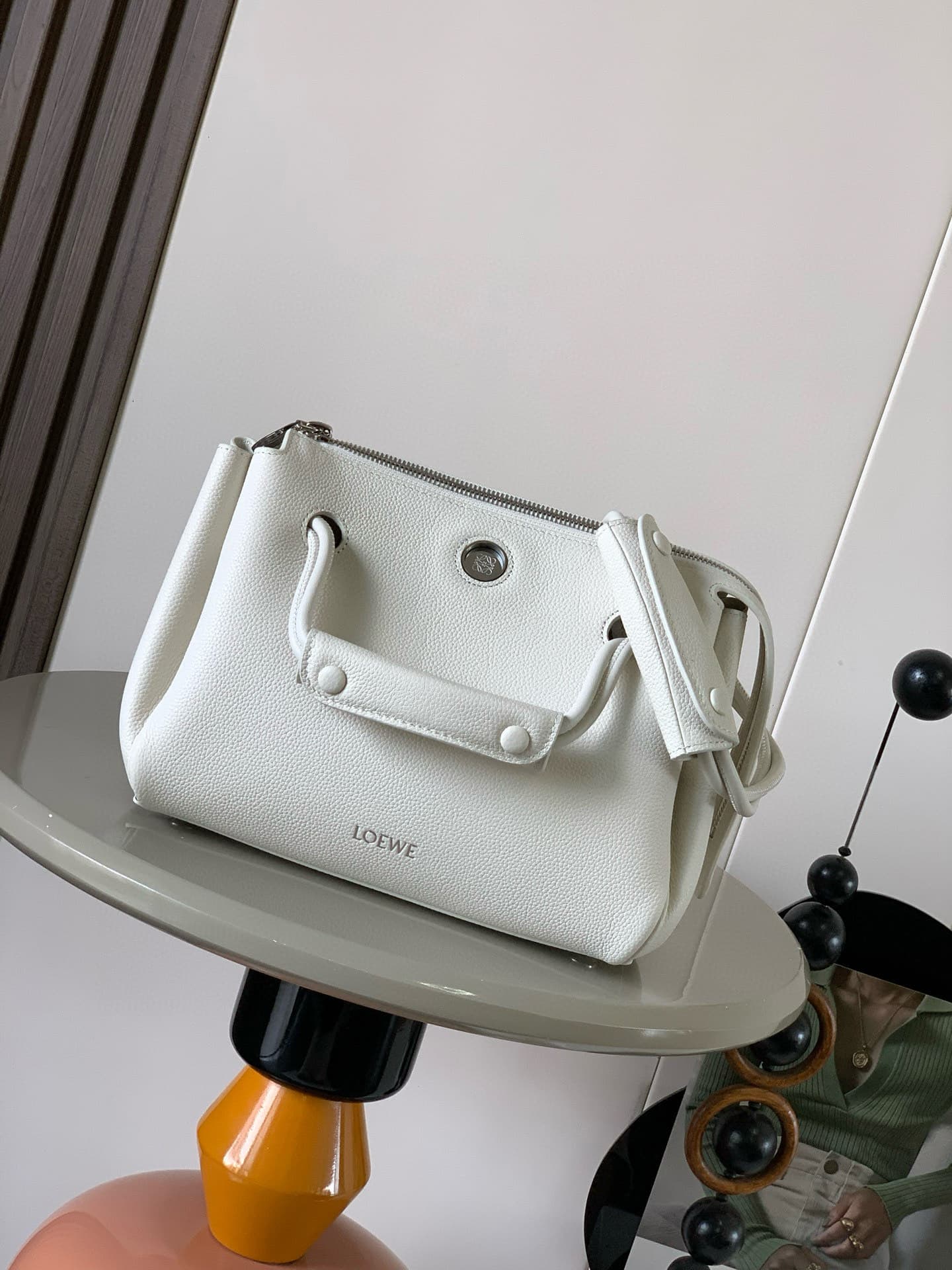 Loewe White Small Crossbody Bag 9146