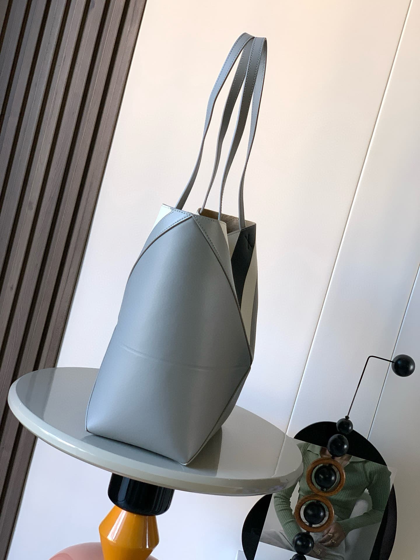 Loewe Grey Medium Shoulder Bag 9103