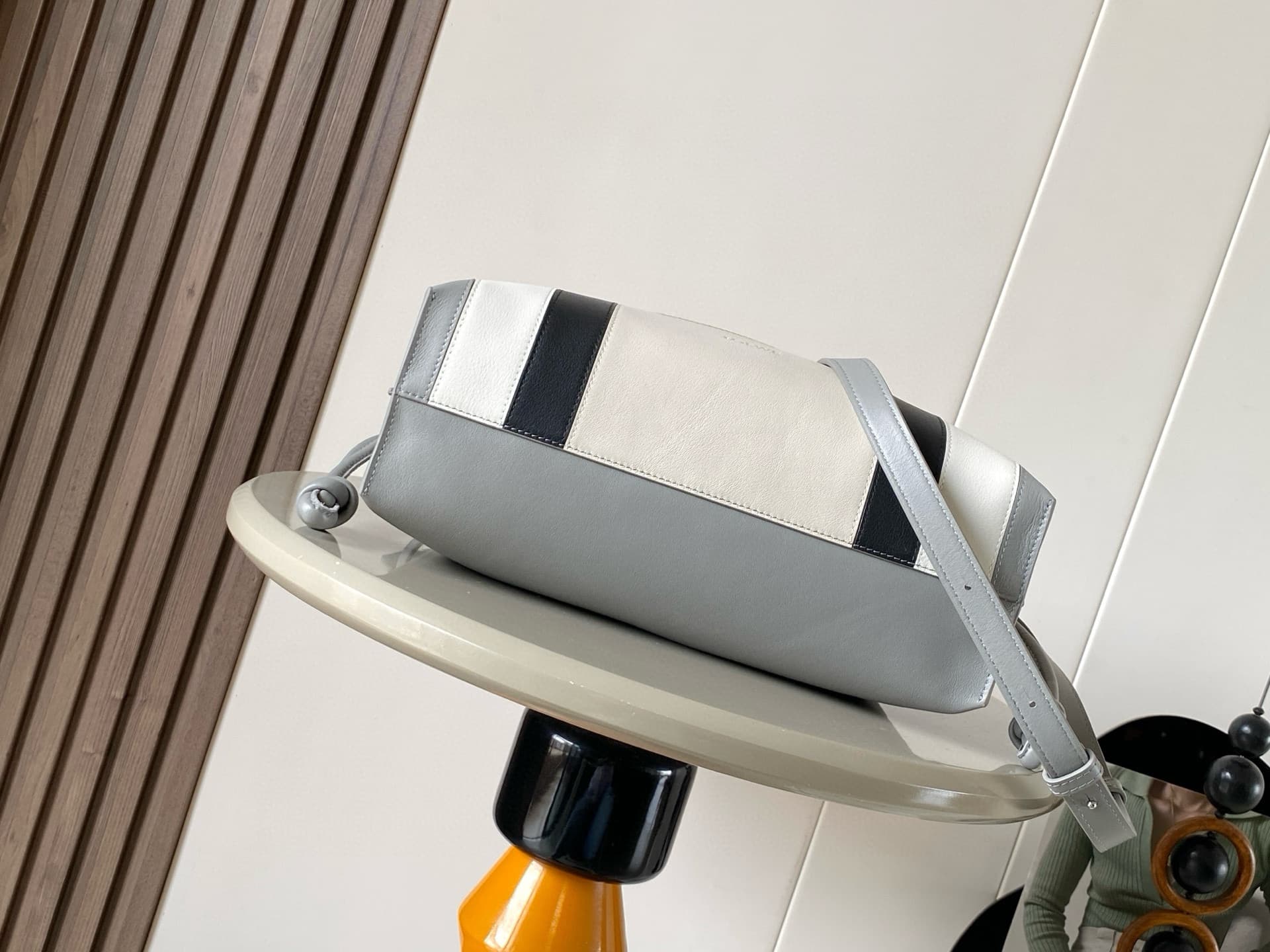 Loewe Grey Medium Crossbody Bag 9102