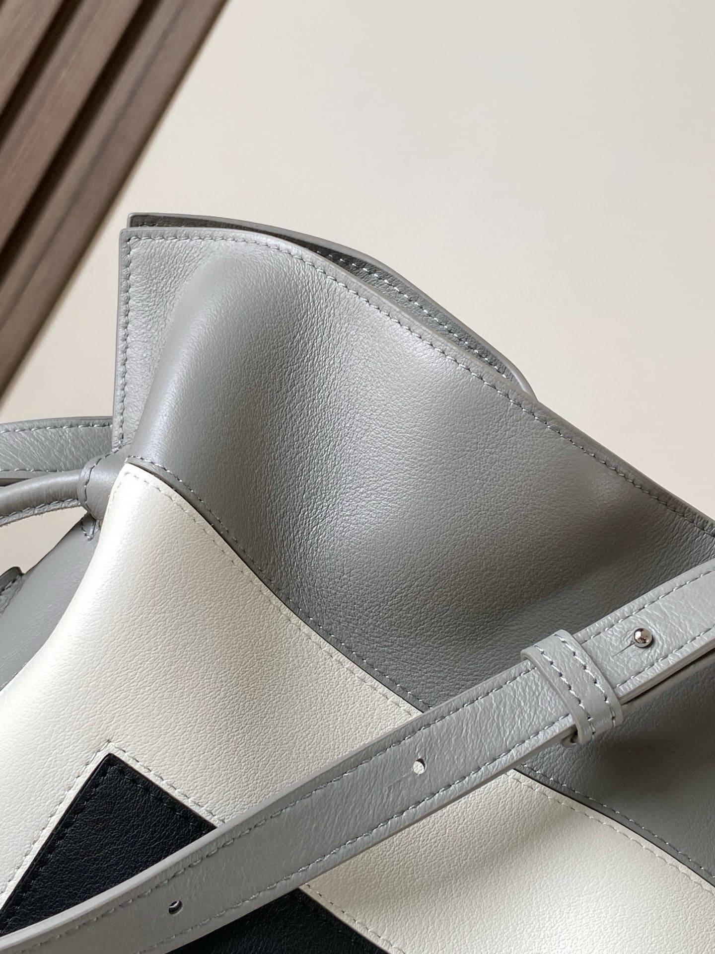 Loewe Grey Medium Crossbody Bag 9102