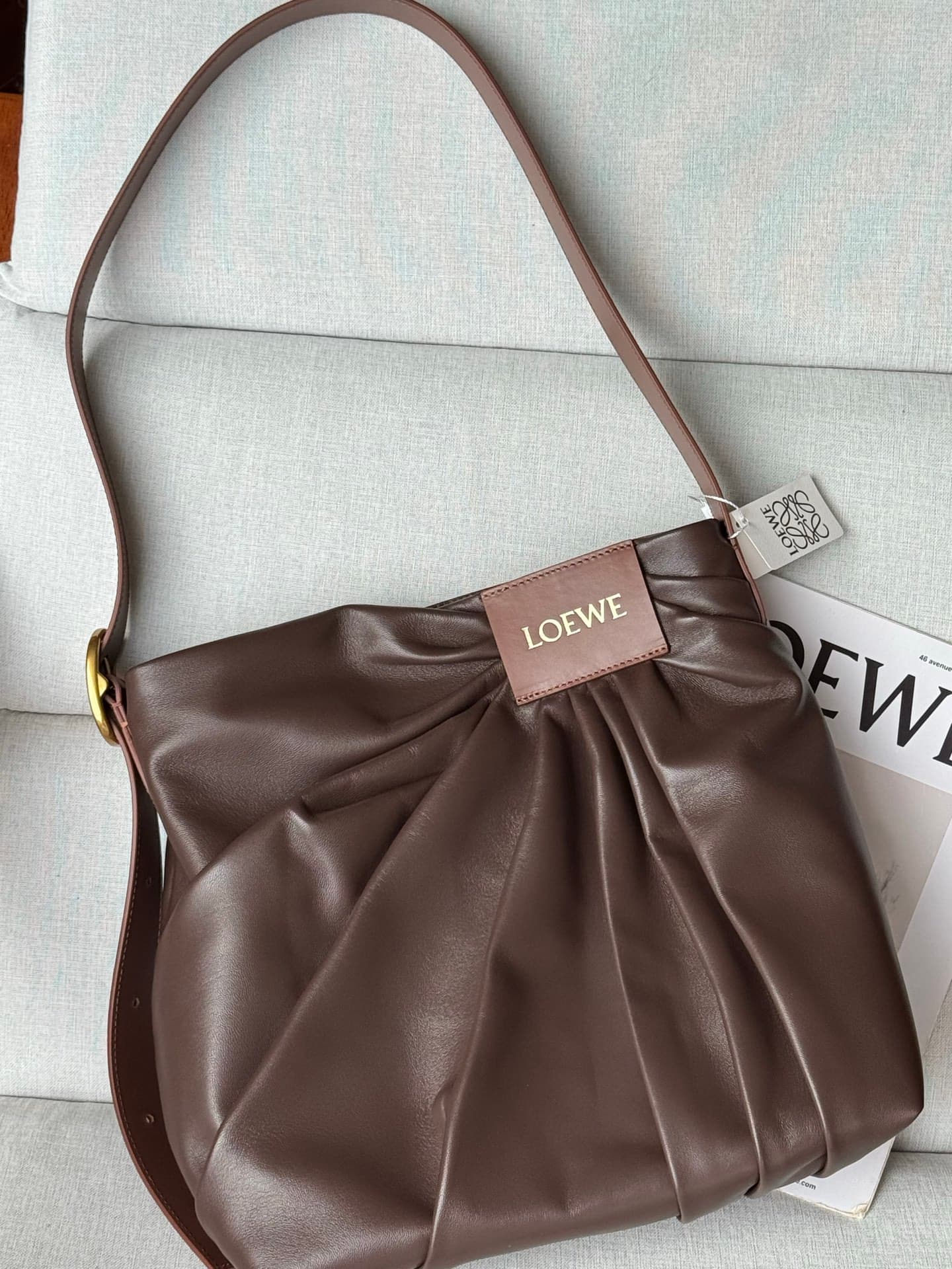 Loewe Gold Crossbody Bag 1781