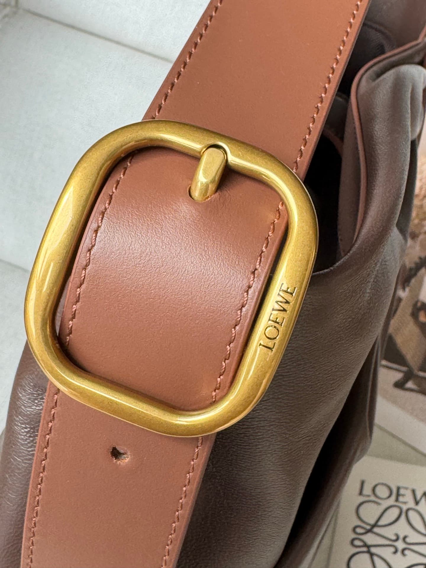 Loewe Gold Crossbody Bag 1781