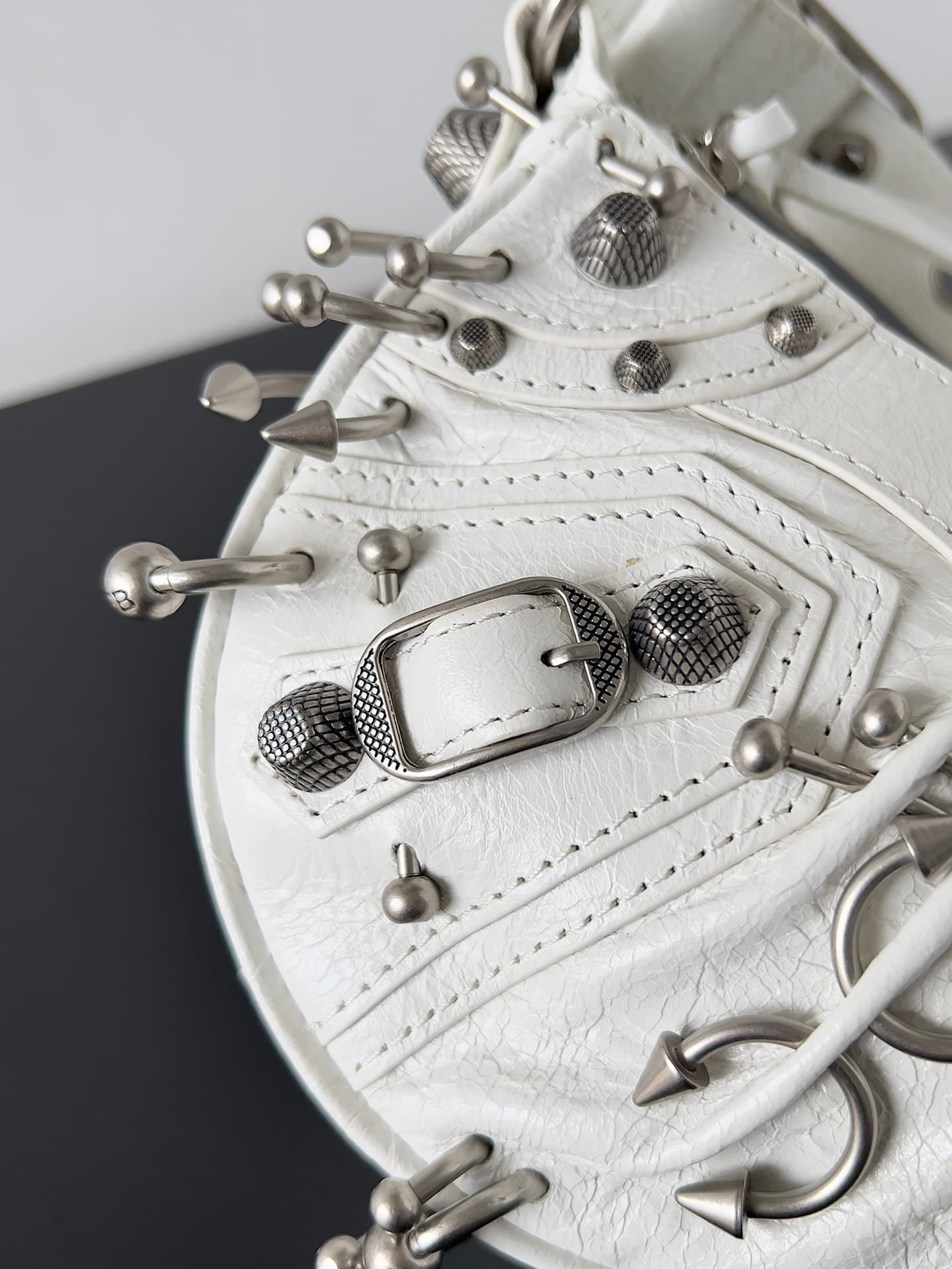 Balenciaga Cream Crossbody Bag
