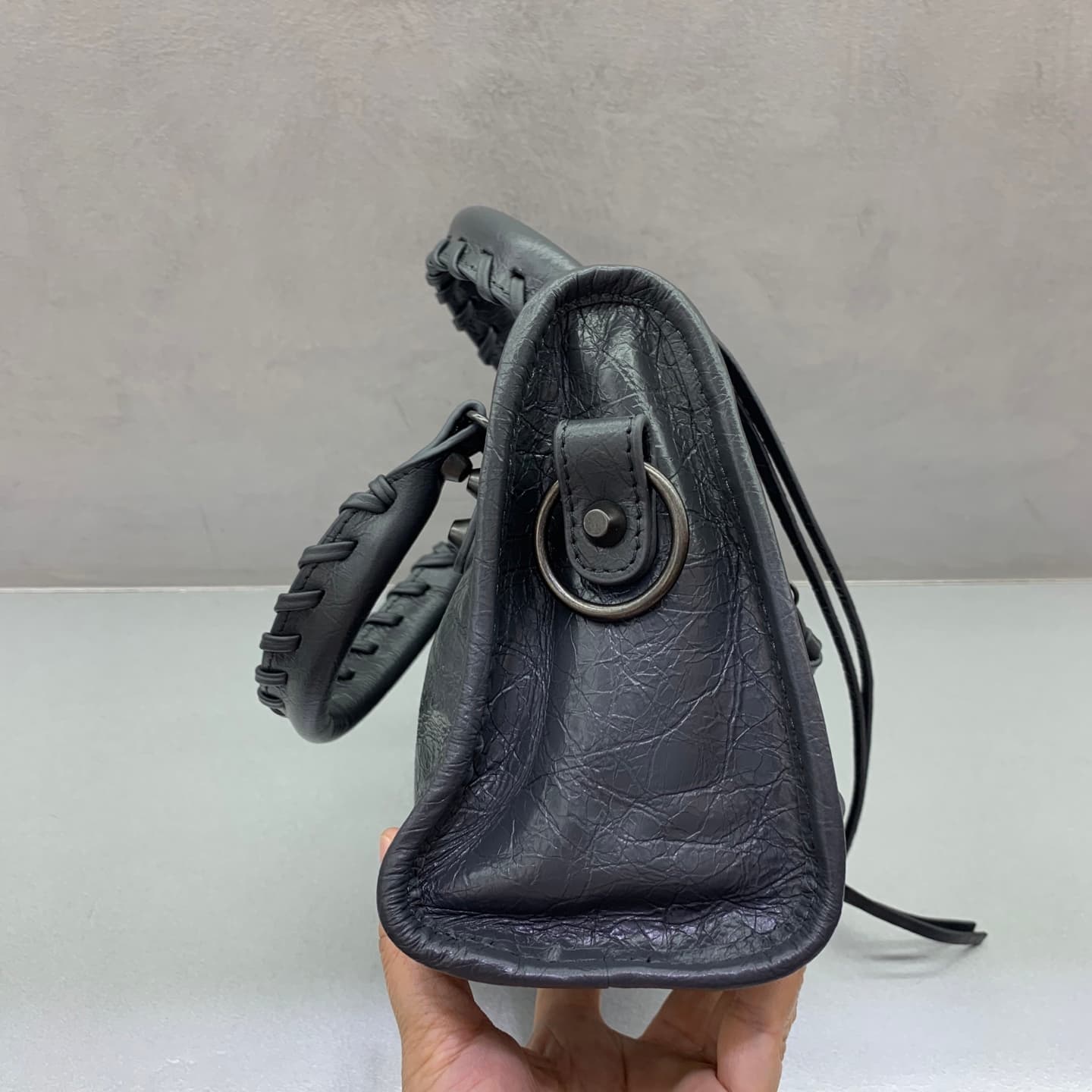 Balenciaga Grey Small Wallet 084228980