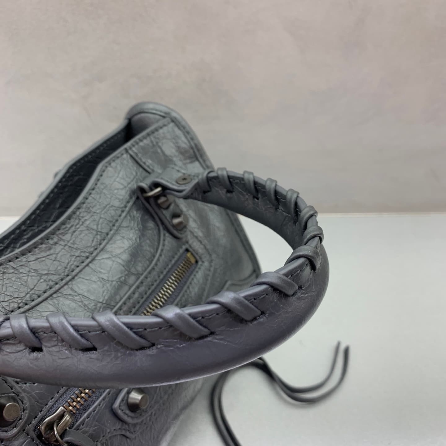 Balenciaga Grey Small Wallet 084228980