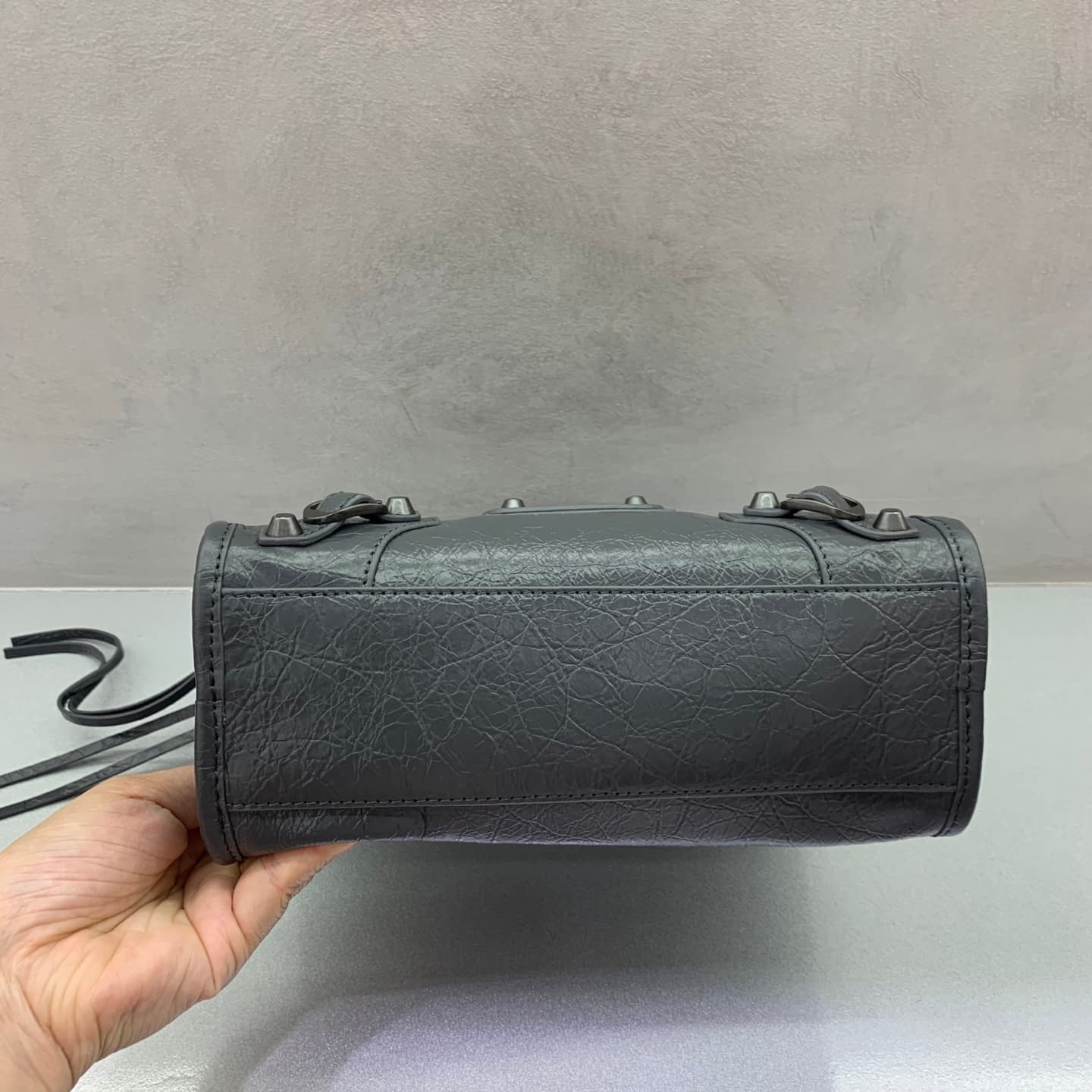 Balenciaga Grey Small Wallet 084228980
