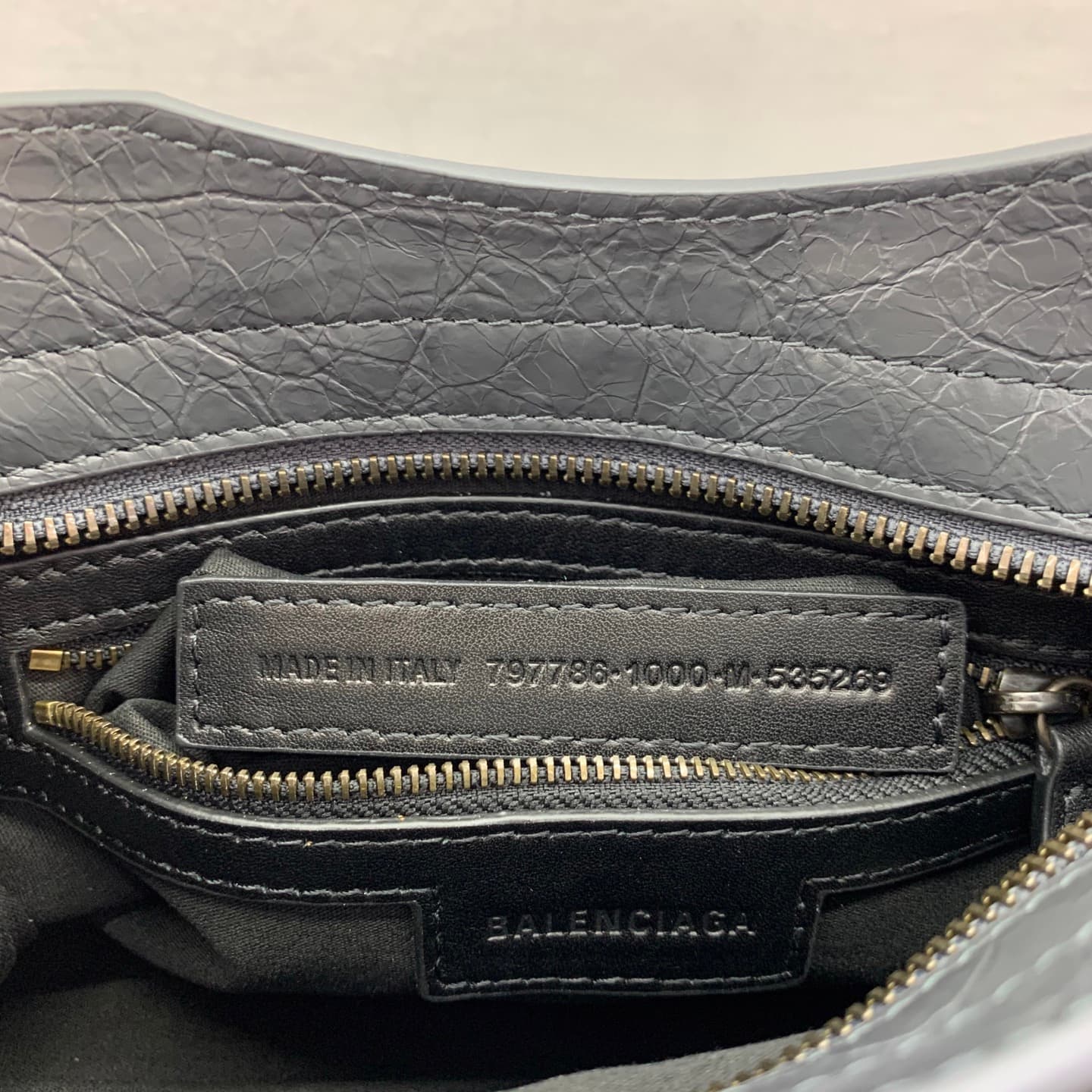 Balenciaga Grey Small Wallet 084228980