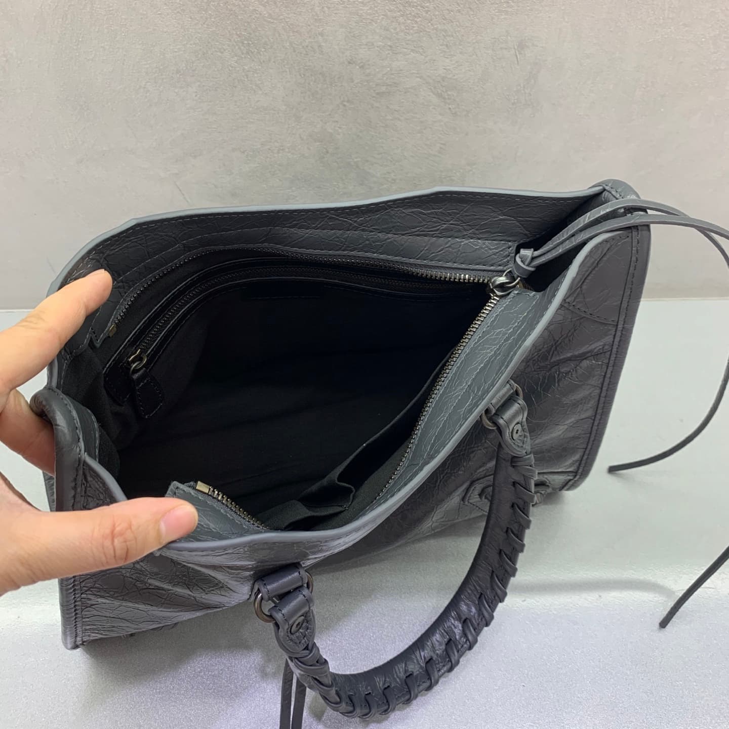 Balenciaga Grey Medium Wallet