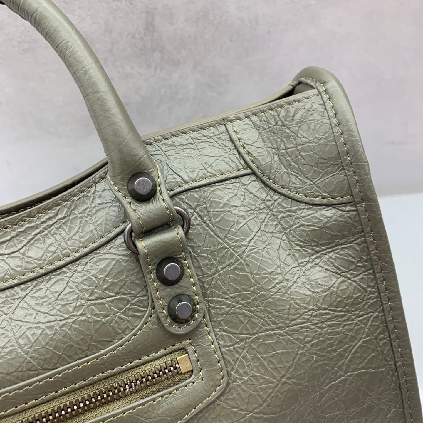 Balenciaga Green Medium Wallet