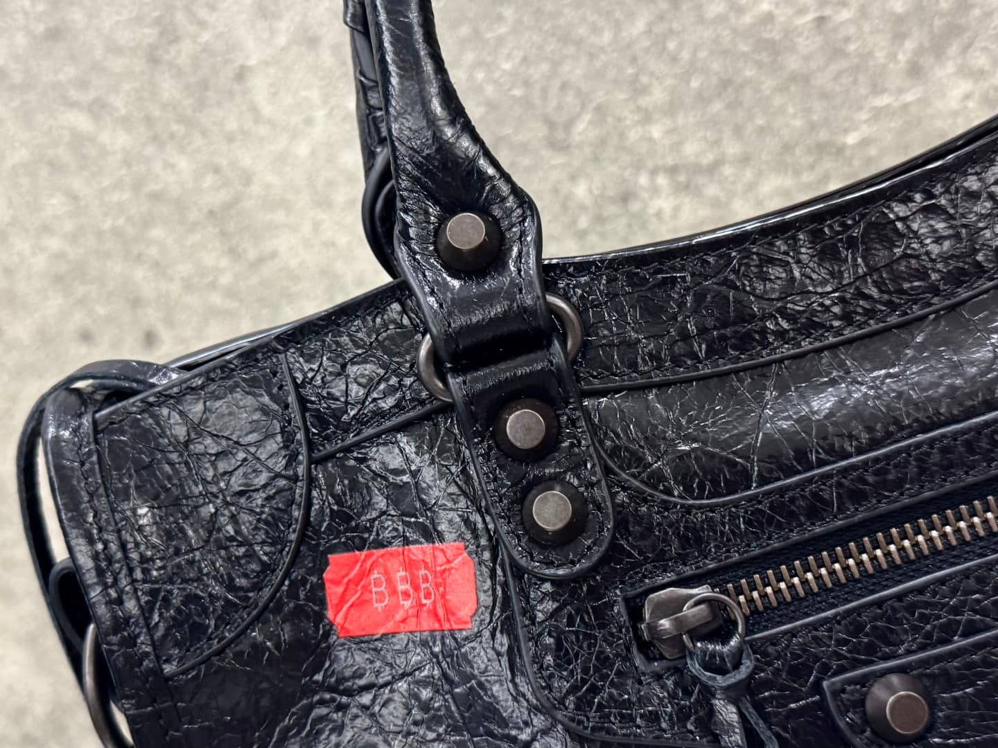Balenciaga Black Small Shoulder Bag 0623