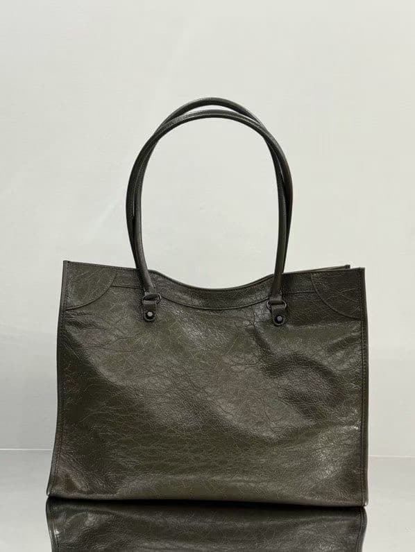 Balenciaga Green Large Tote Bag