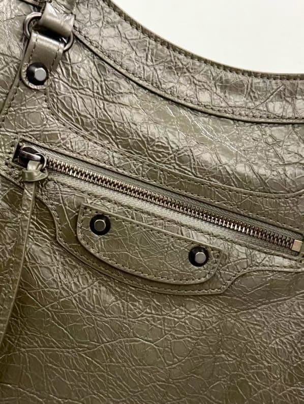 Balenciaga Green Large Tote Bag