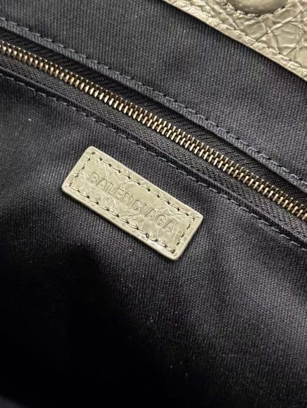 Balenciaga Green Large Tote Bag