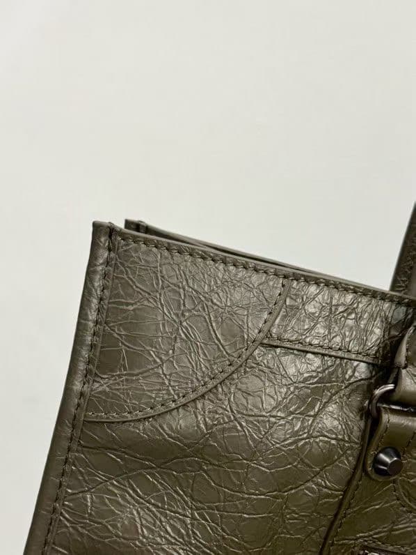 Balenciaga Green Large Tote Bag