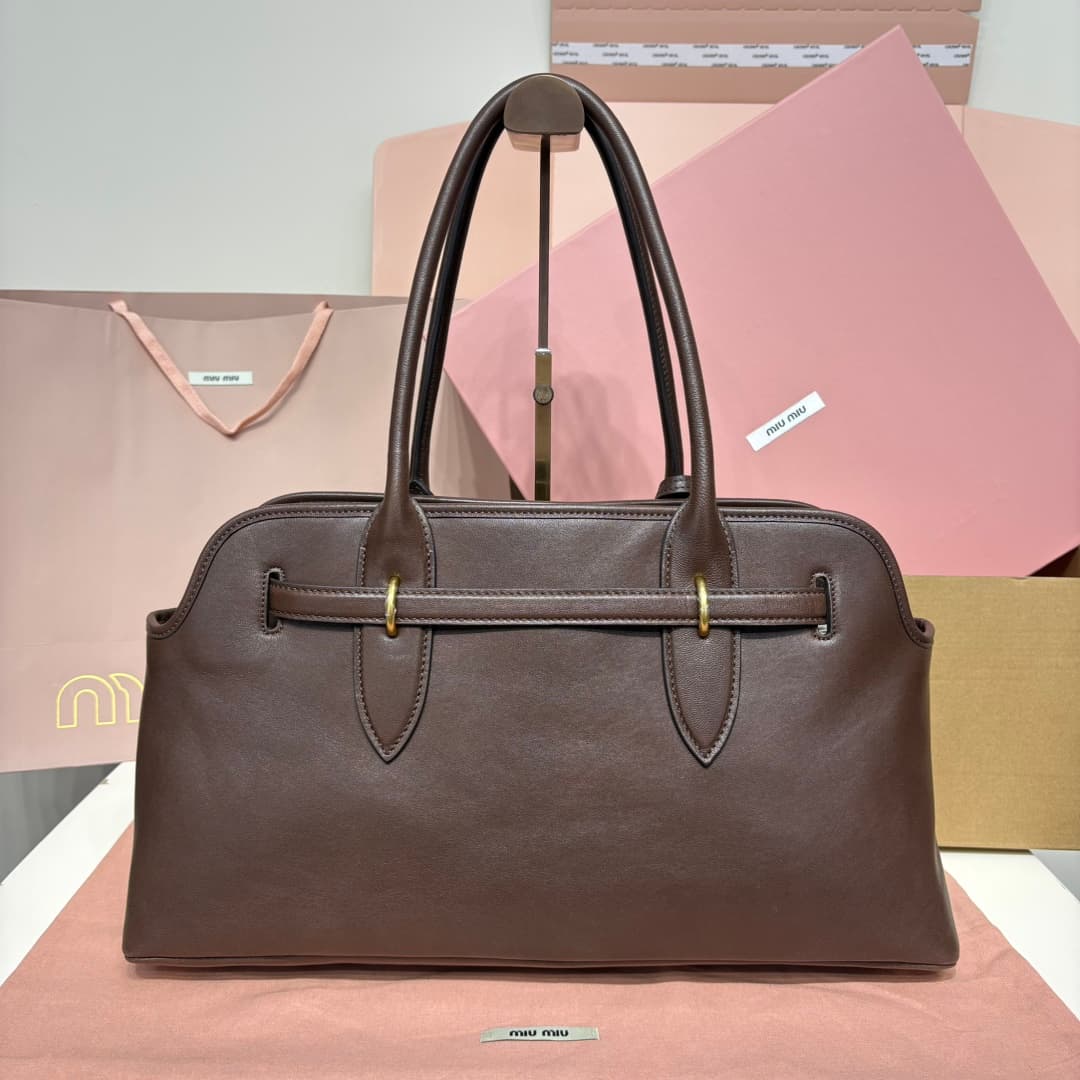 miumiu 谬谬 Gold Large Bag 5BG310