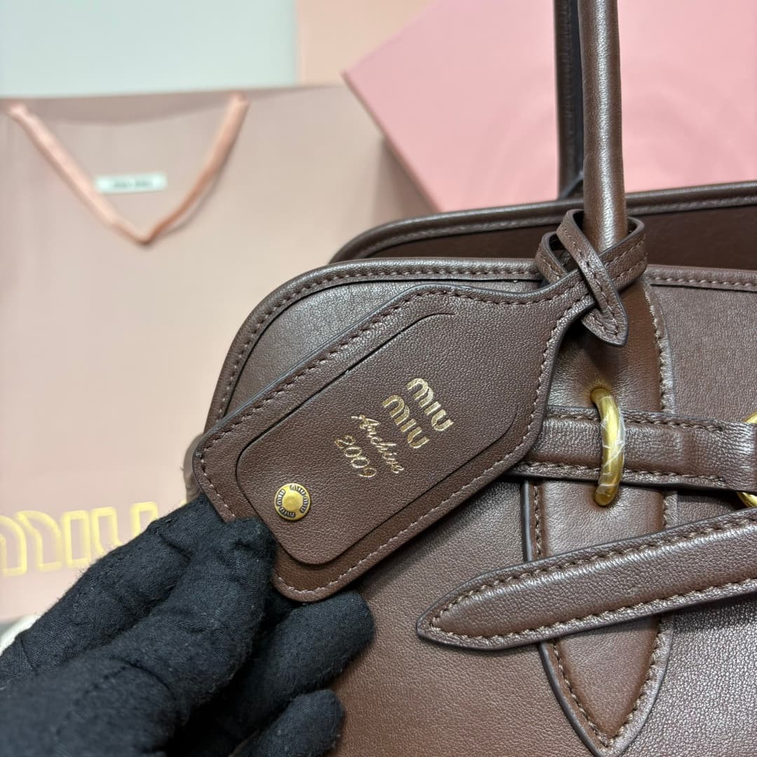 miumiu 谬谬 Gold Large Bag 5BG310