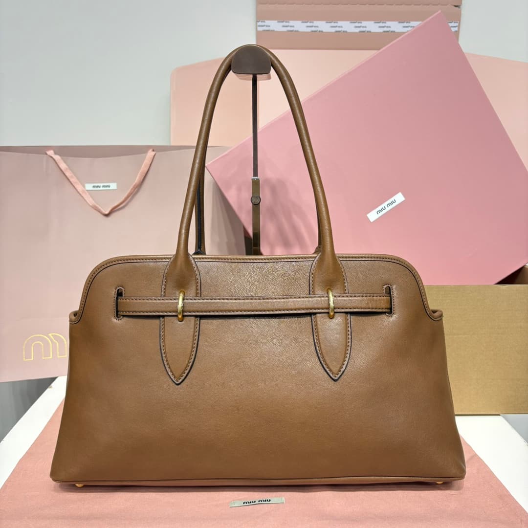 miumiu 谬谬 Gold Large Bag 5BG310