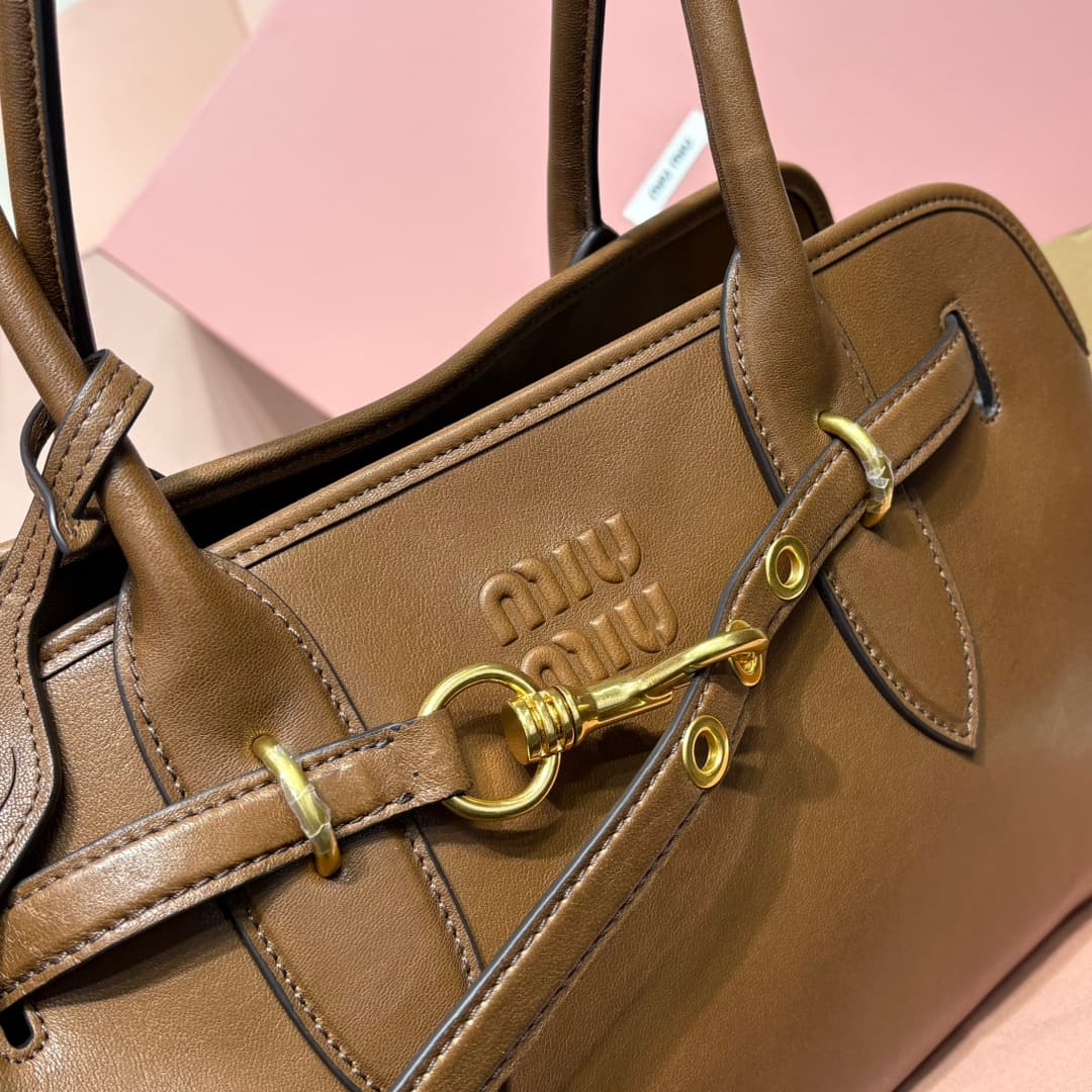 miumiu 谬谬 Gold Large Bag 5BG310