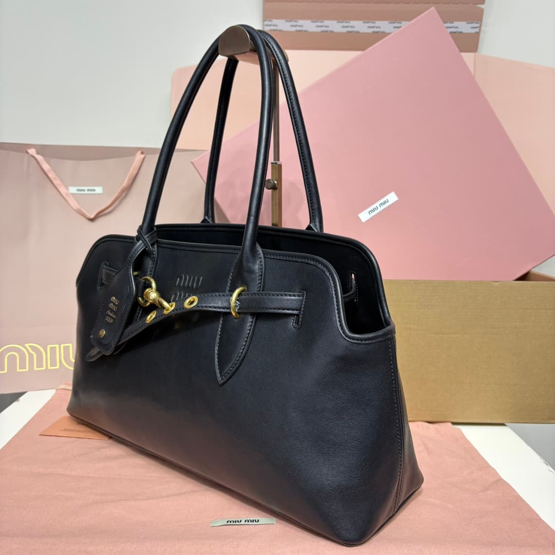 miumiu 谬谬 Gold Large Bag 5BG310