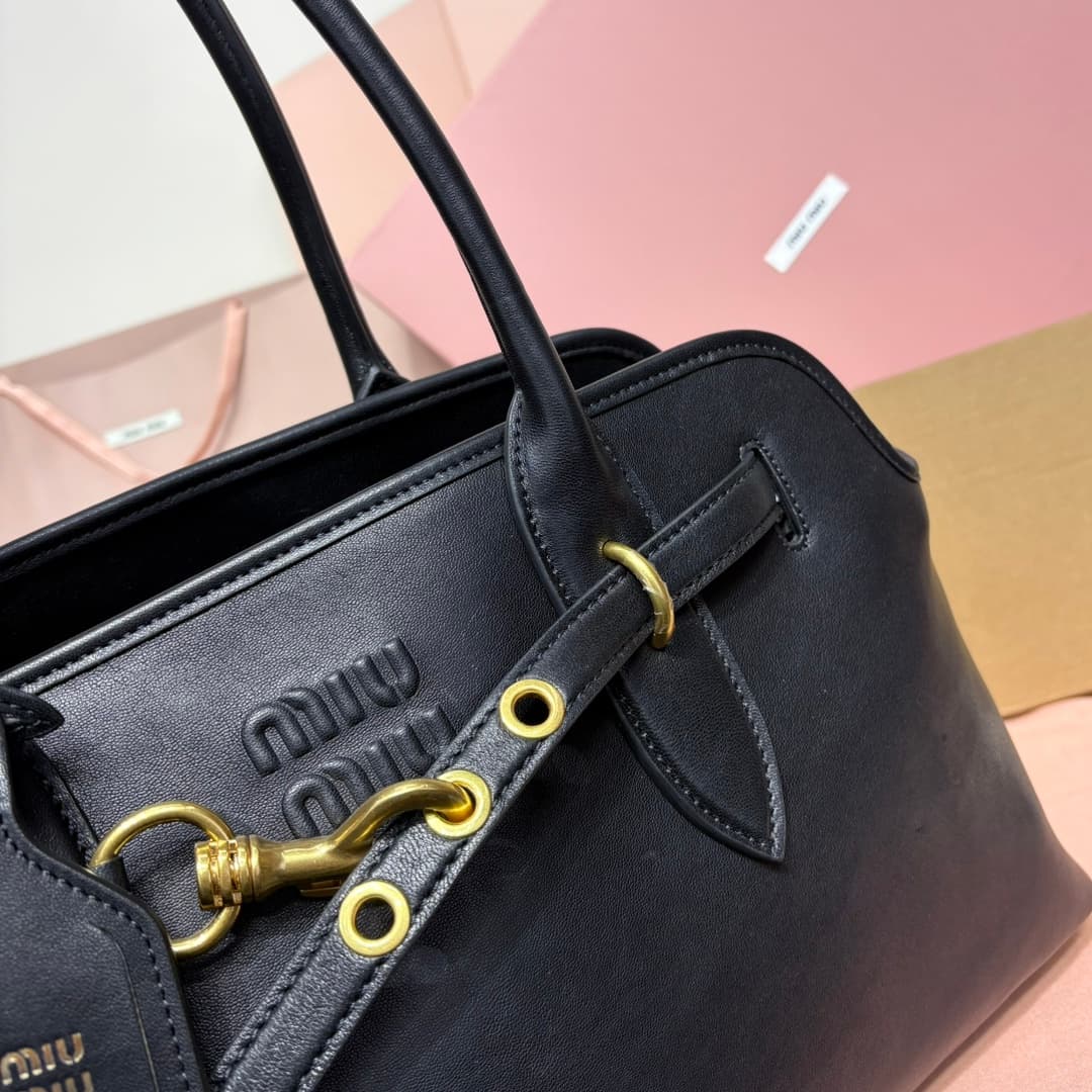 miumiu 谬谬 Gold Large Bag 5BG310