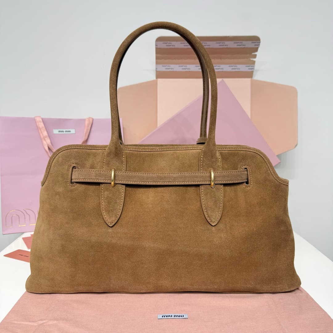 miumiu 谬谬 Gold Large Bag 5BG310