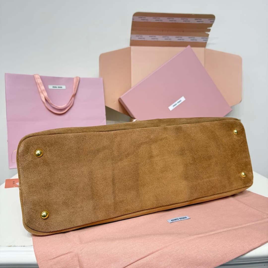 miumiu 谬谬 Gold Large Bag 5BG310
