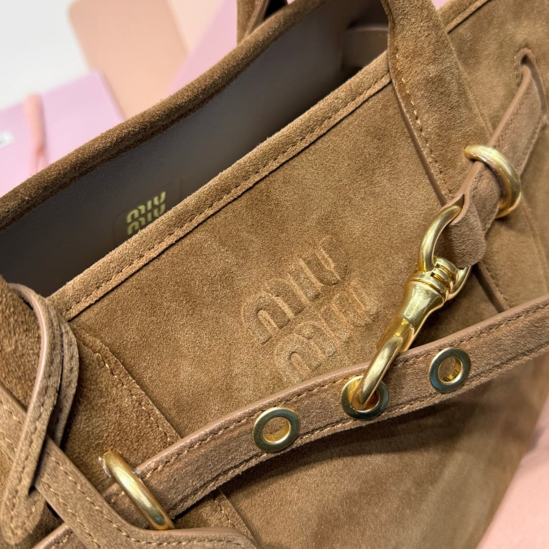 miumiu 谬谬 Gold Large Bag 5BG310