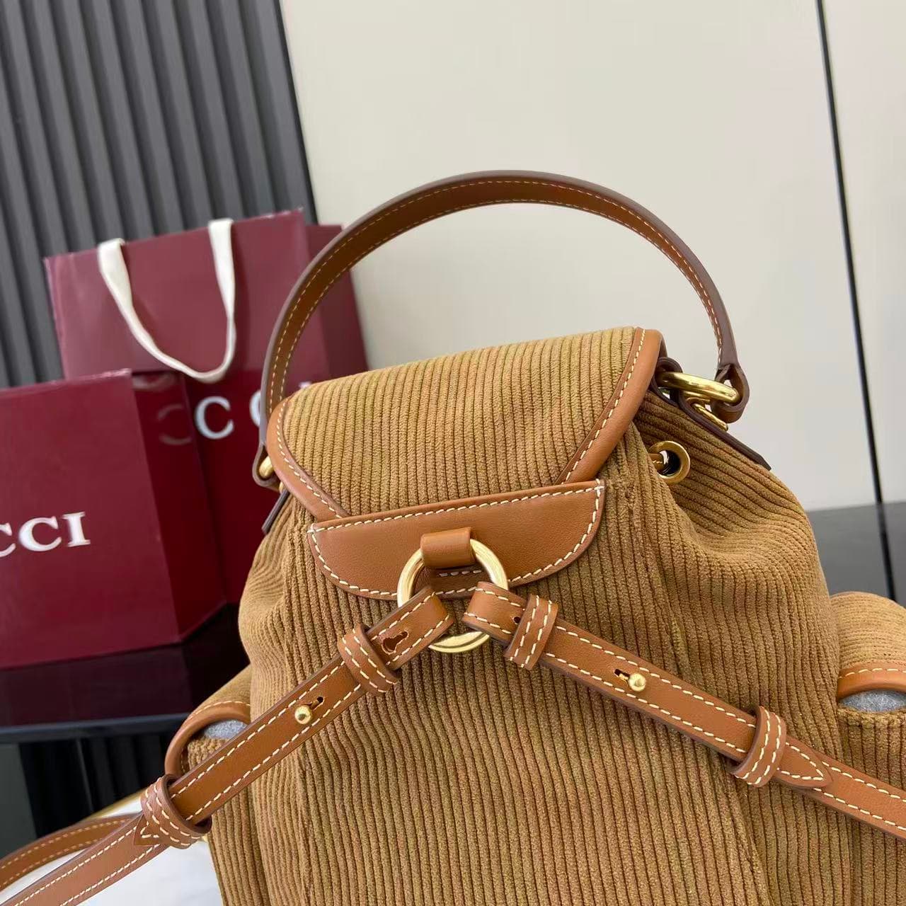 miumiu 谬谬 White Backpack 5BZ043