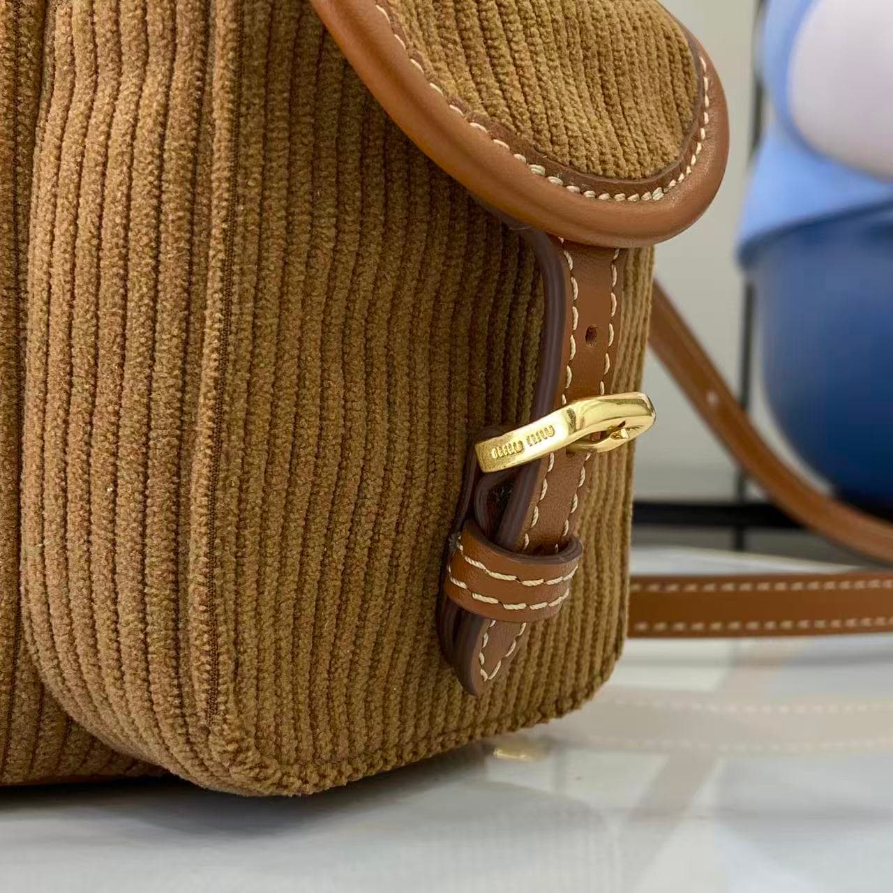 miumiu 谬谬 White Backpack 5BZ043