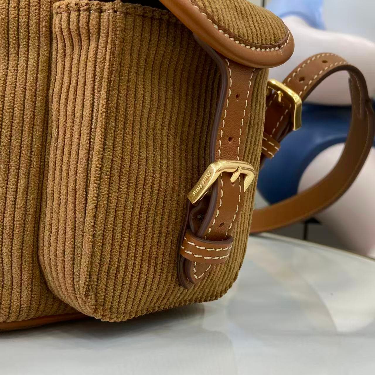 miumiu 谬谬 White Backpack 5BZ042