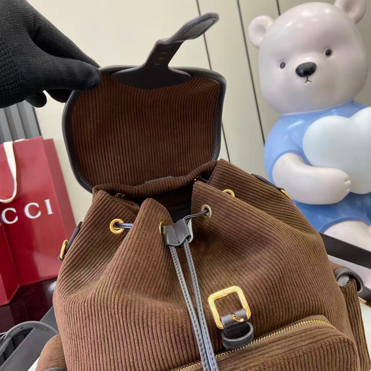 miumiu 谬谬 White Backpack 5BZ042