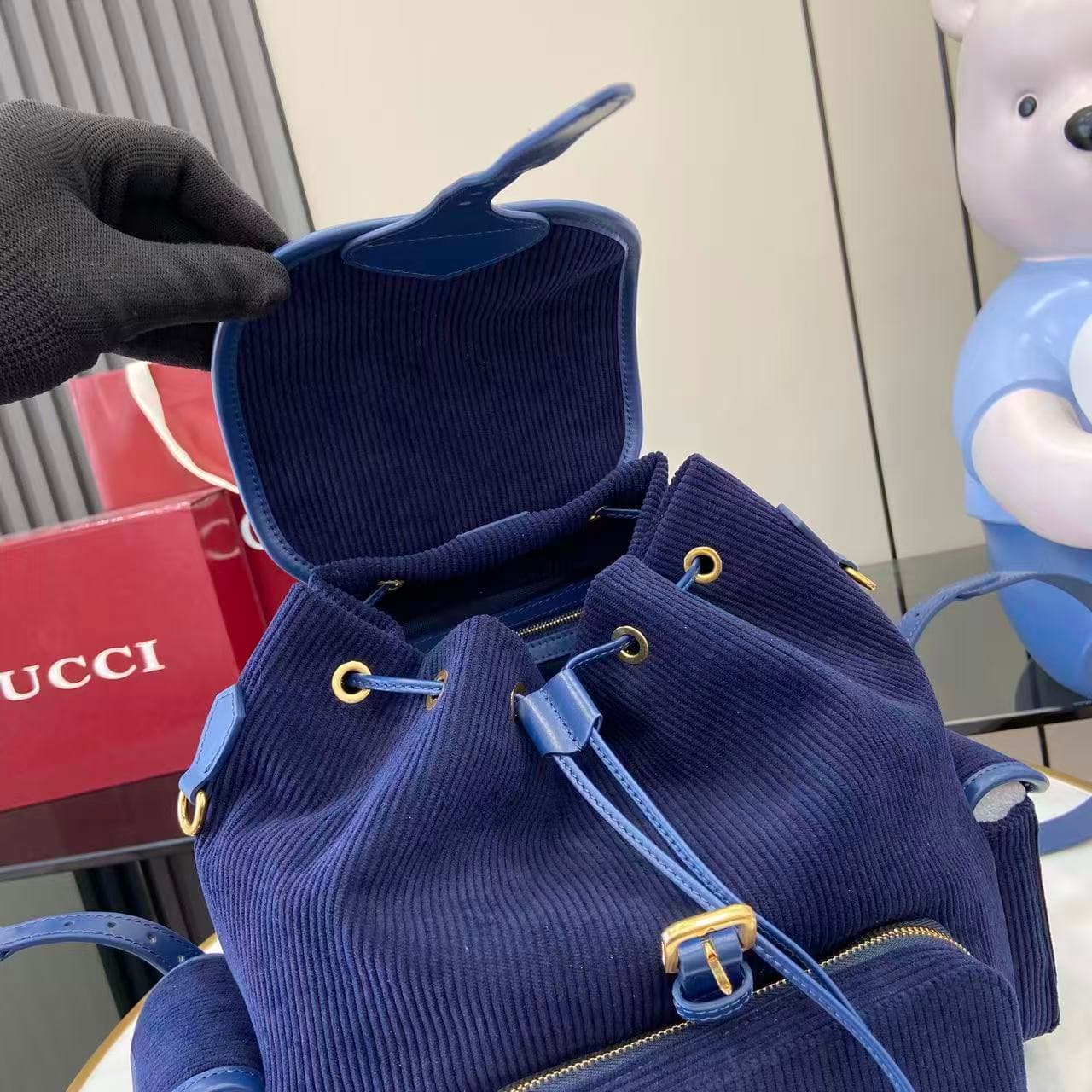 miumiu 谬谬 White Backpack 5BZ042