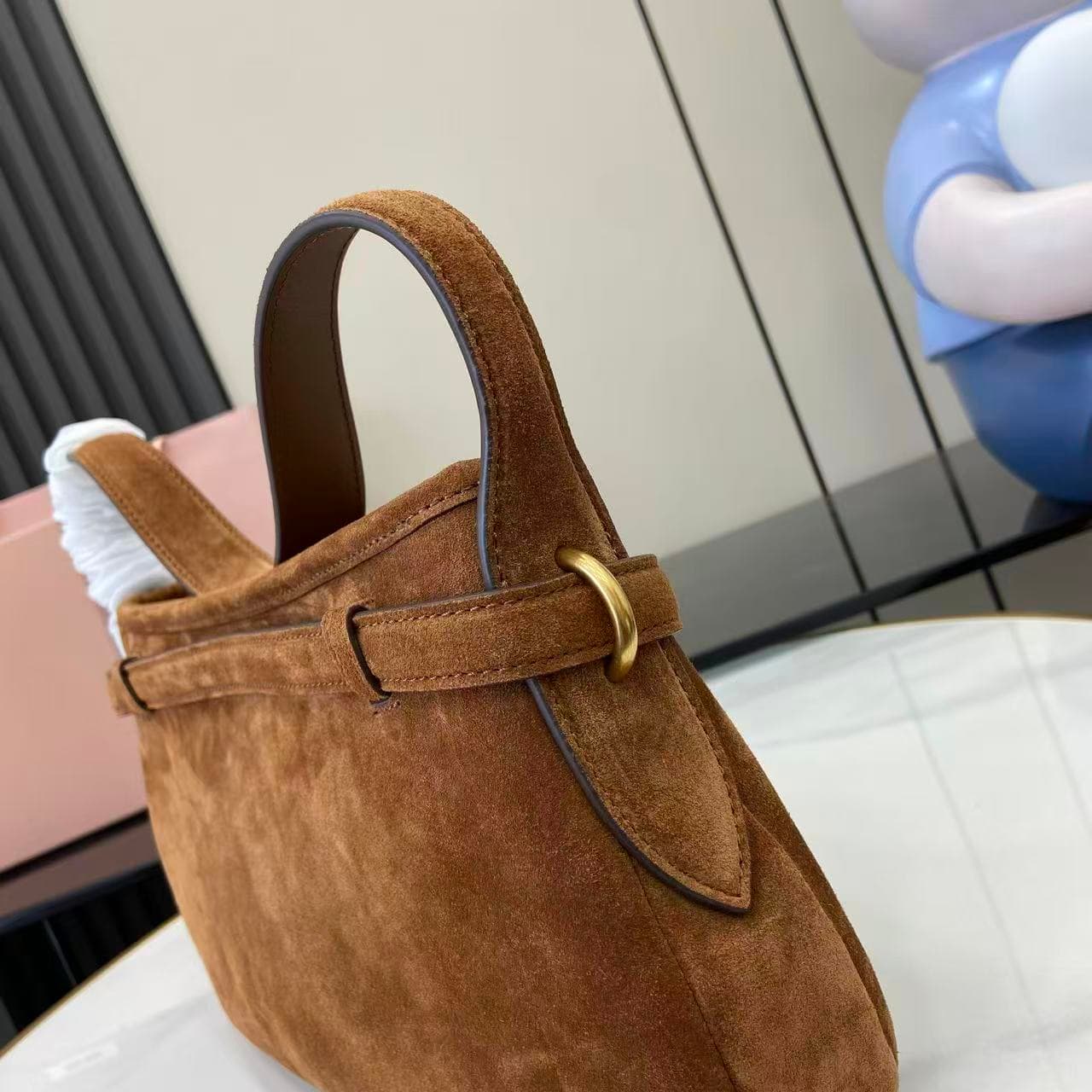 miumiu 谬谬 Brown Shoulder Bag 5BC182