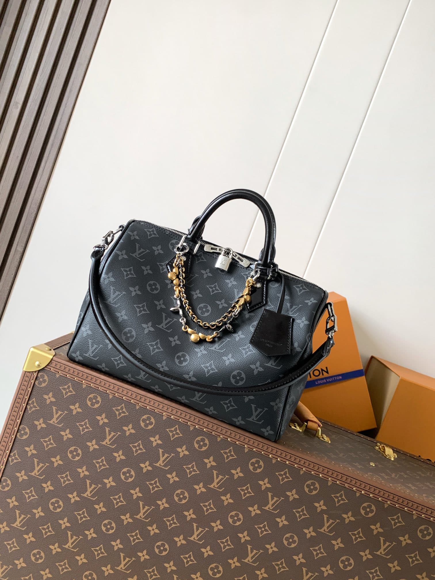 Louis Vuitton Black Wallet M15102