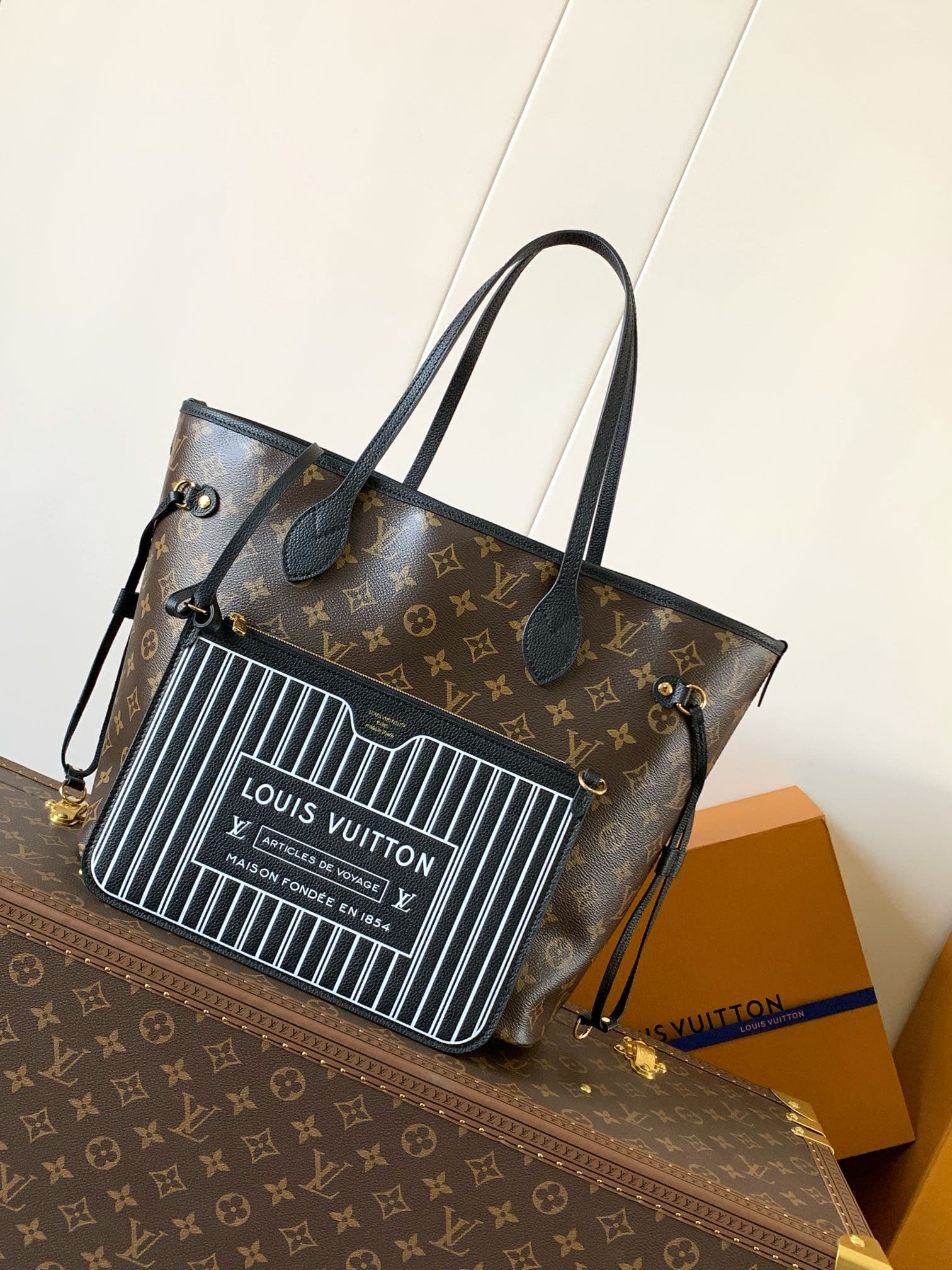Louis Vuitton Black Medium Backpack M11946