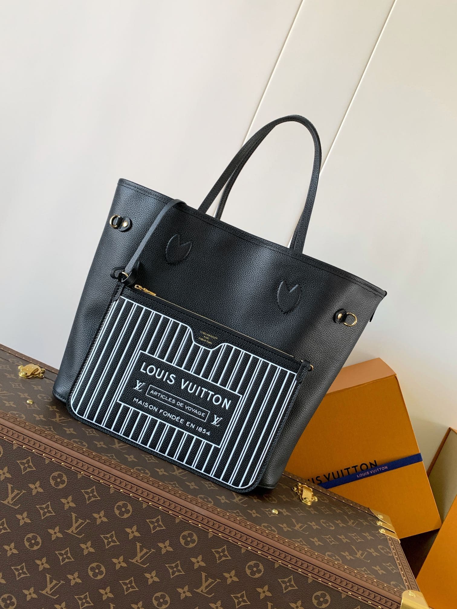 Louis Vuitton Black Medium Backpack M11946