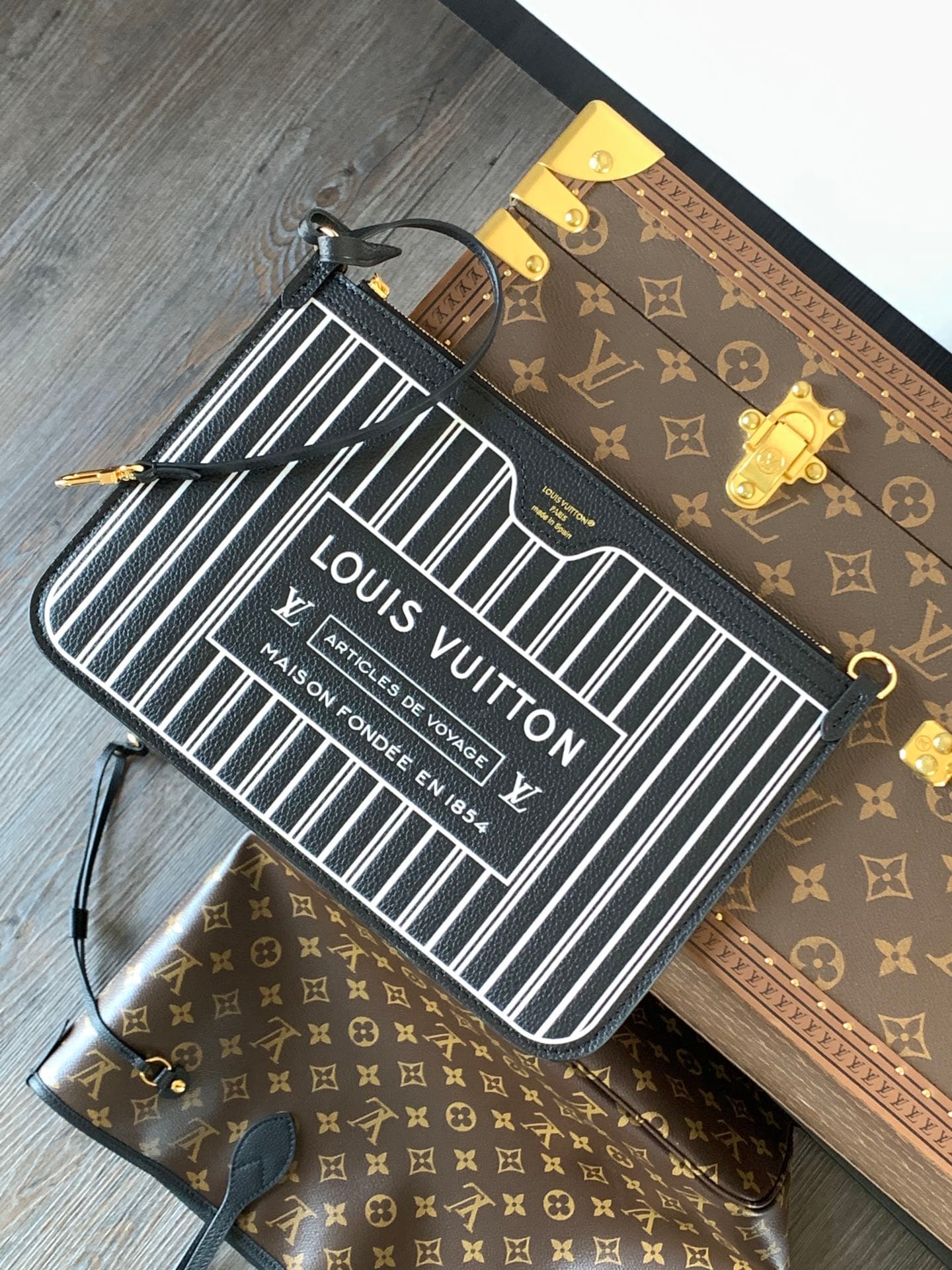 Louis Vuitton Black Medium Backpack M11946
