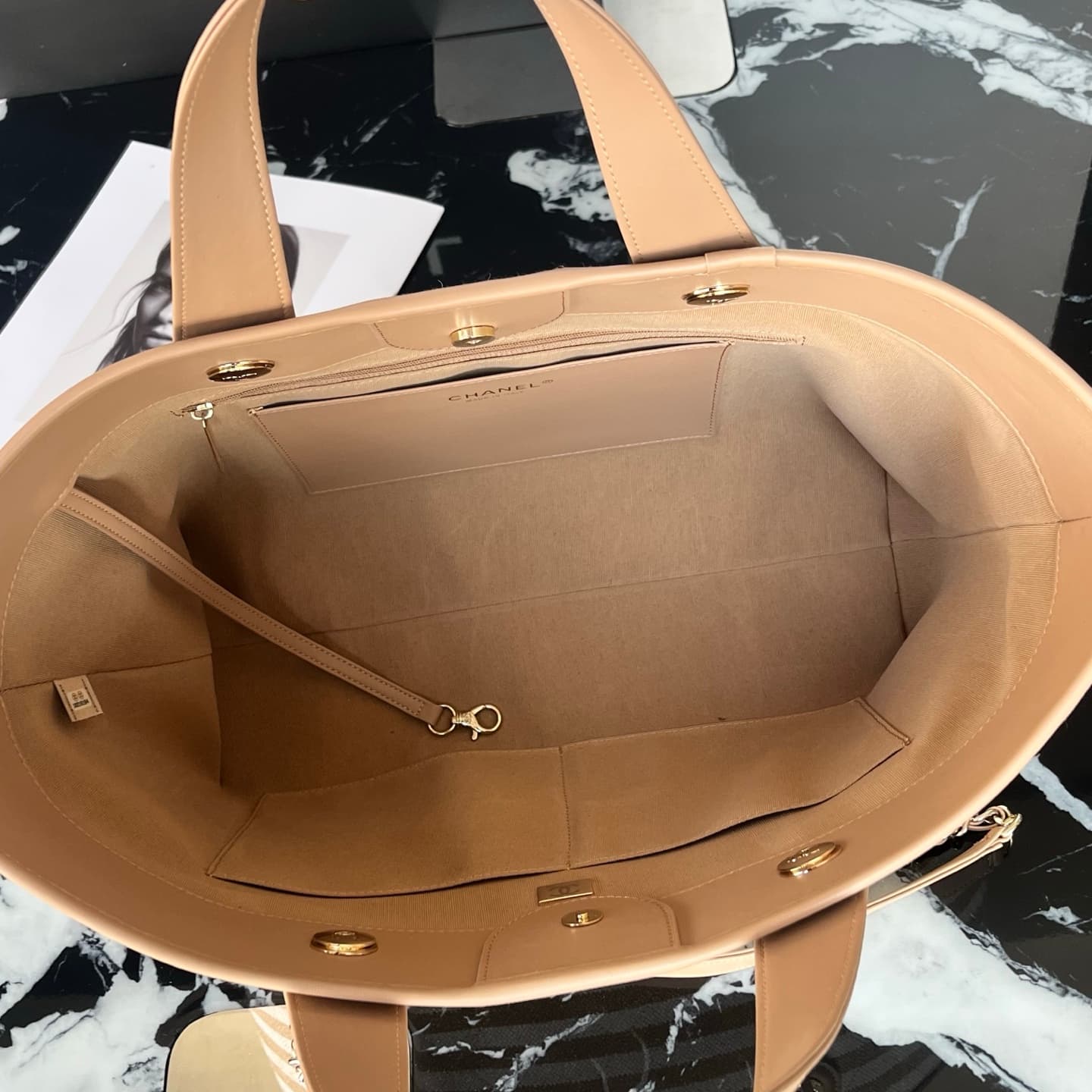 Chanel Denim Tote Bag 80017