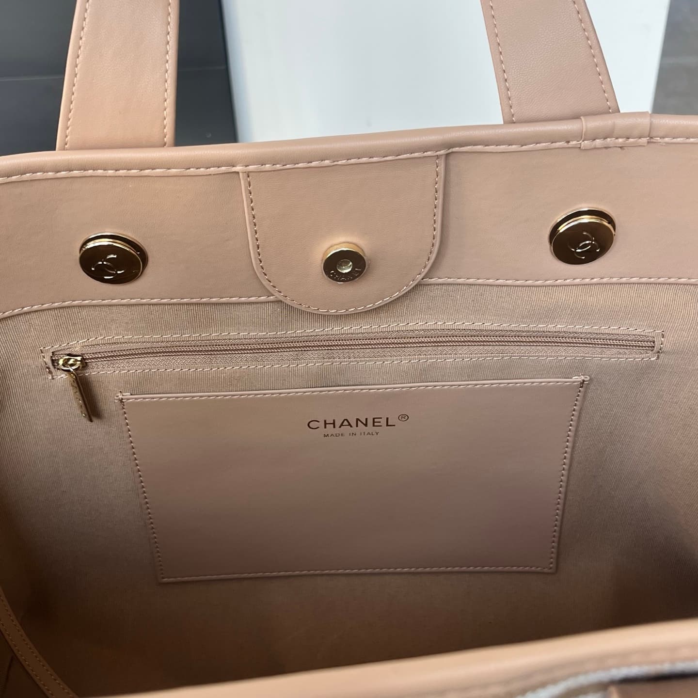 Chanel Denim Tote Bag 80017