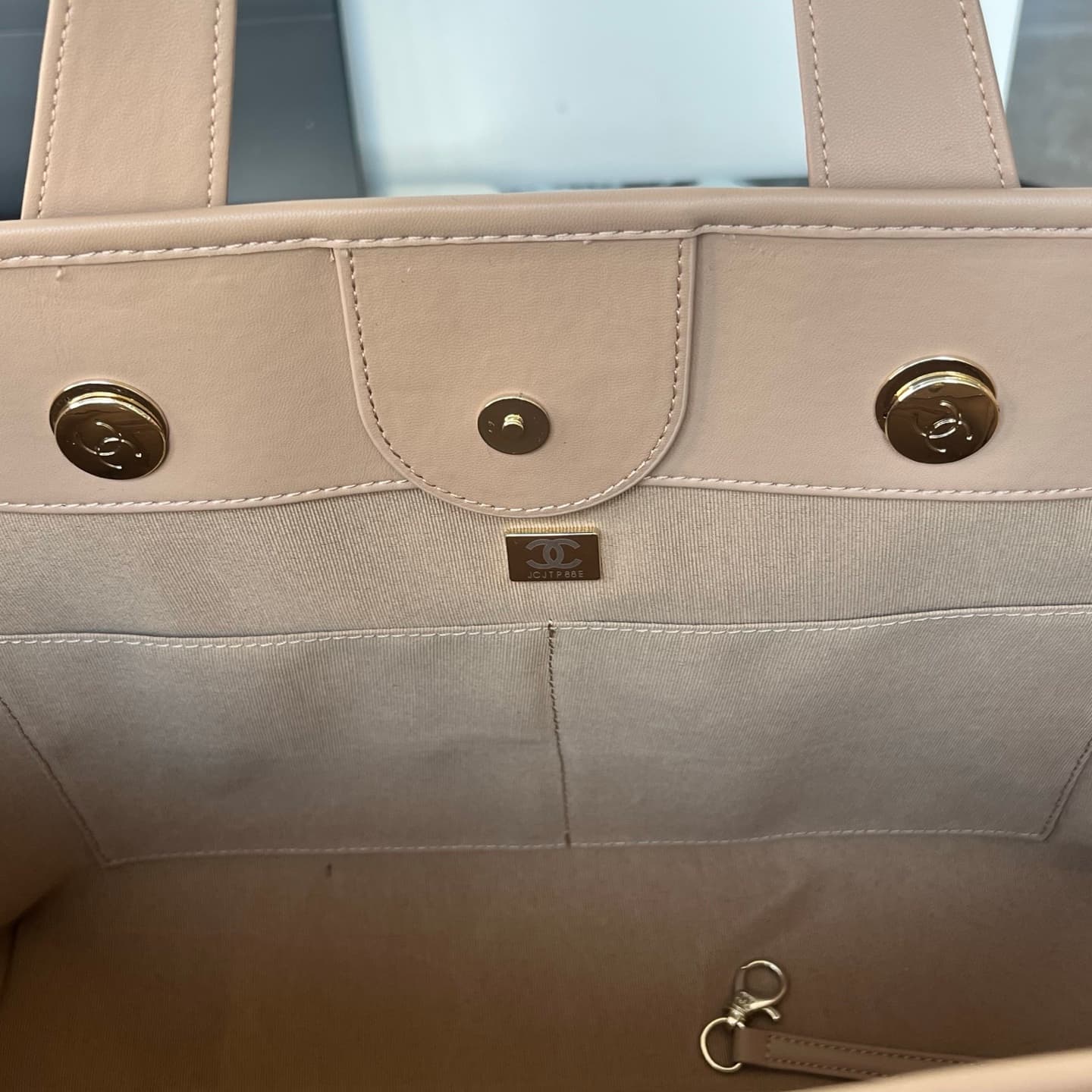 Chanel Denim Tote Bag 80017