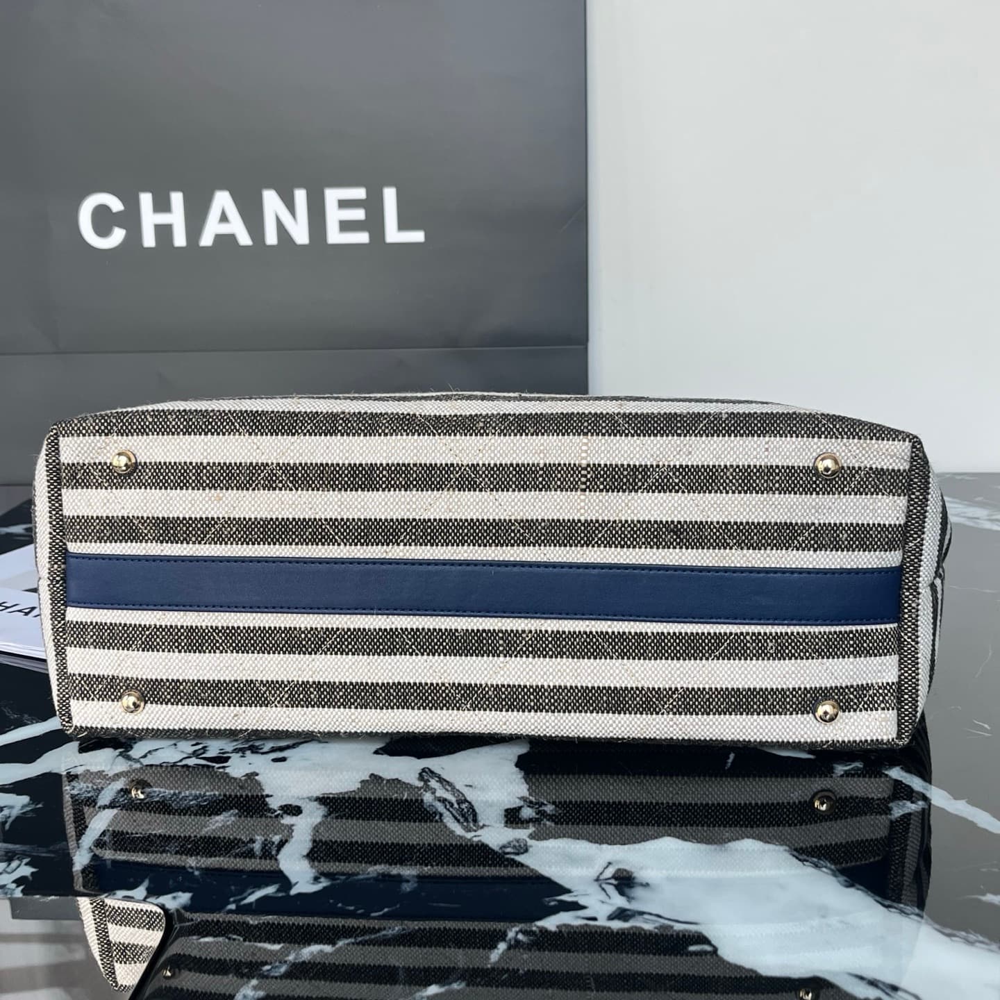 Chanel Denim Tote Bag 80017
