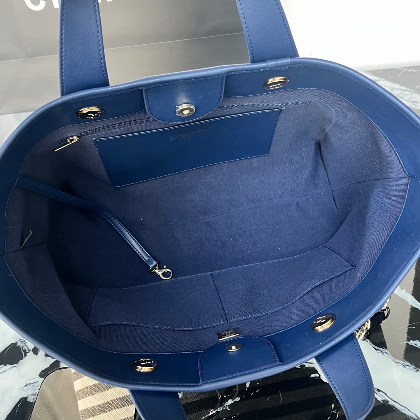 Chanel Denim Tote Bag 80017