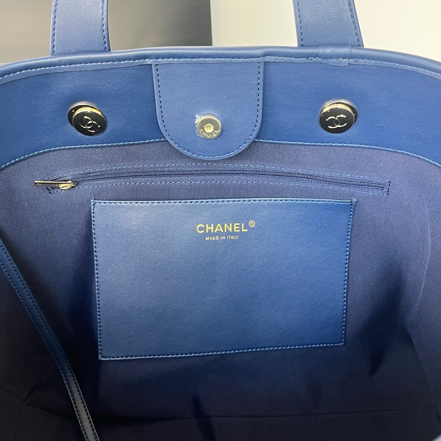 Chanel Denim Tote Bag 80017