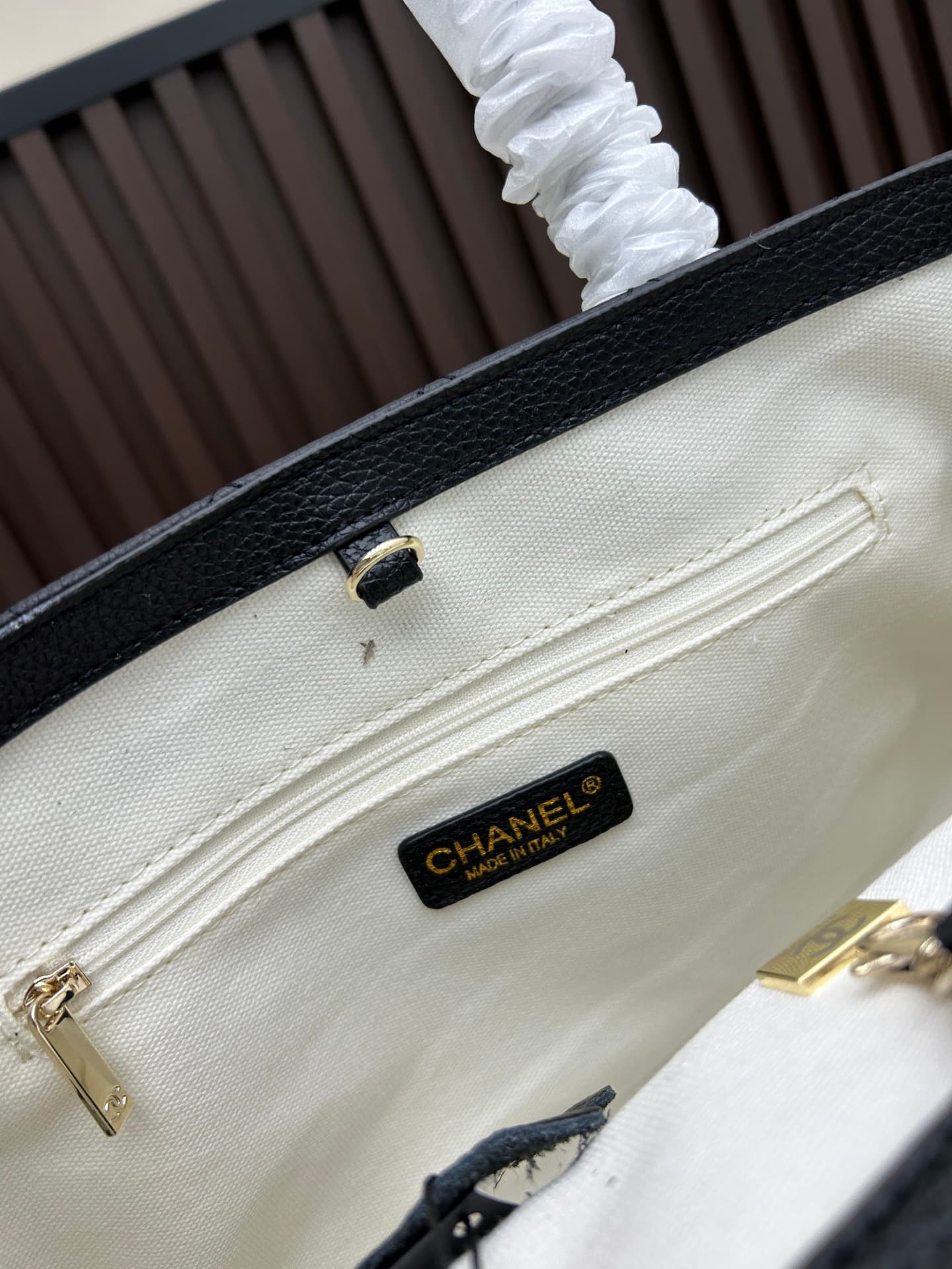 Chanel Gold Tote Bag