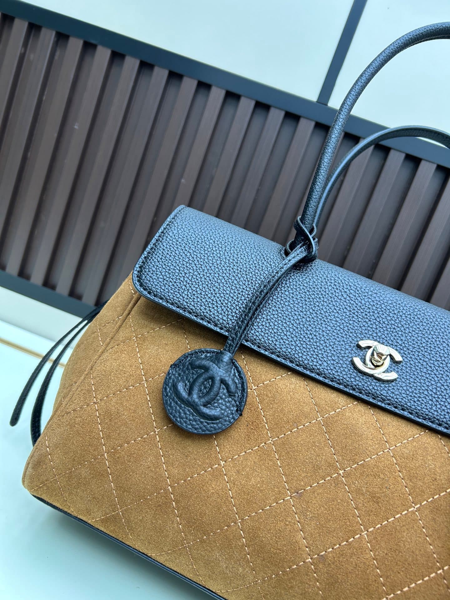 Chanel Gold Tote Bag