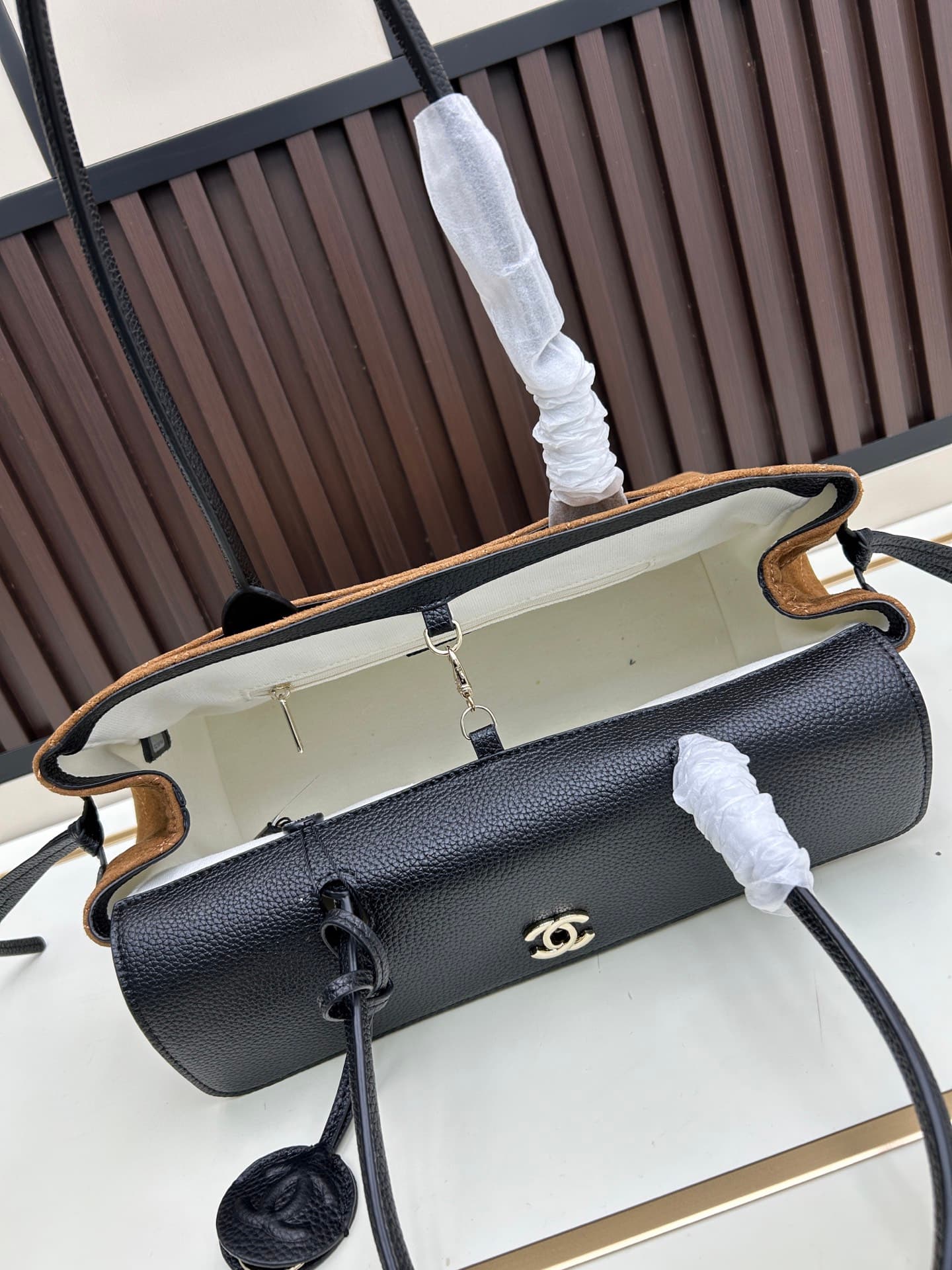 Chanel Gold Tote Bag