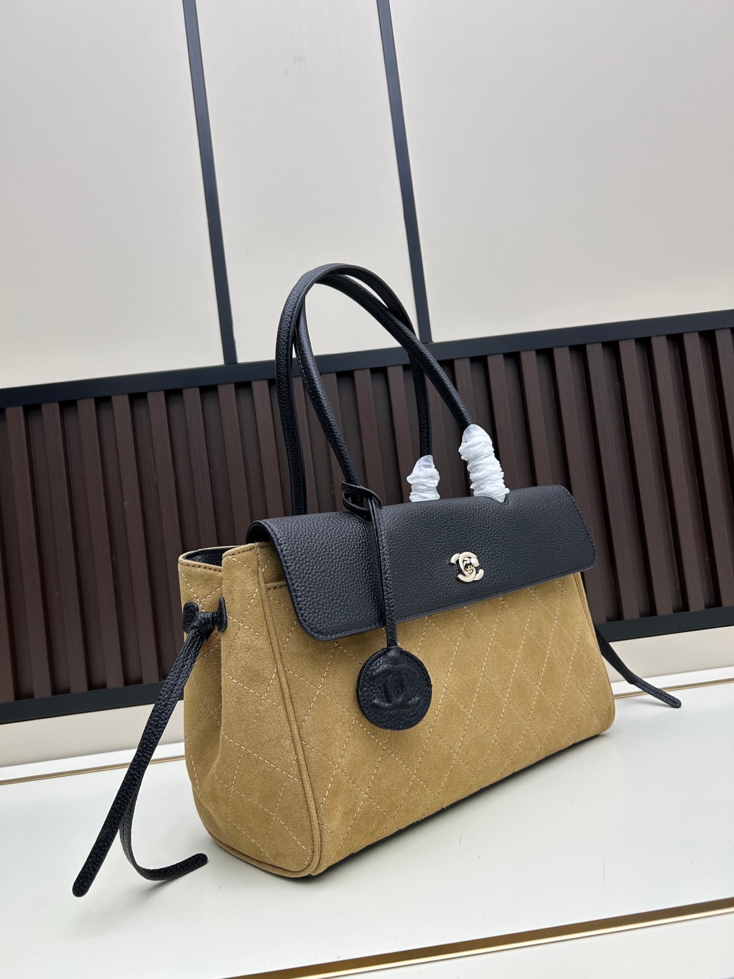 Chanel Gold Tote Bag