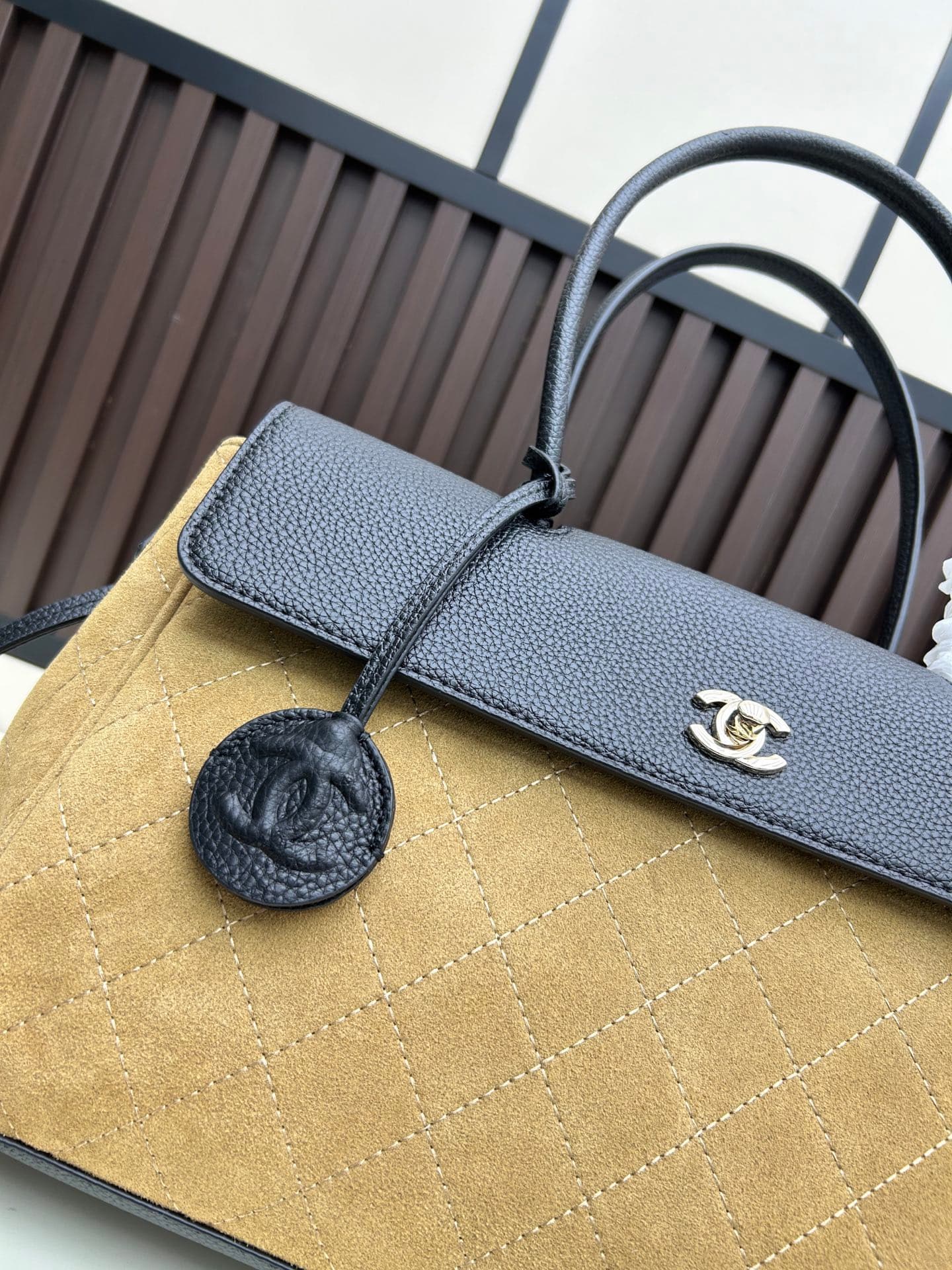 Chanel Gold Tote Bag