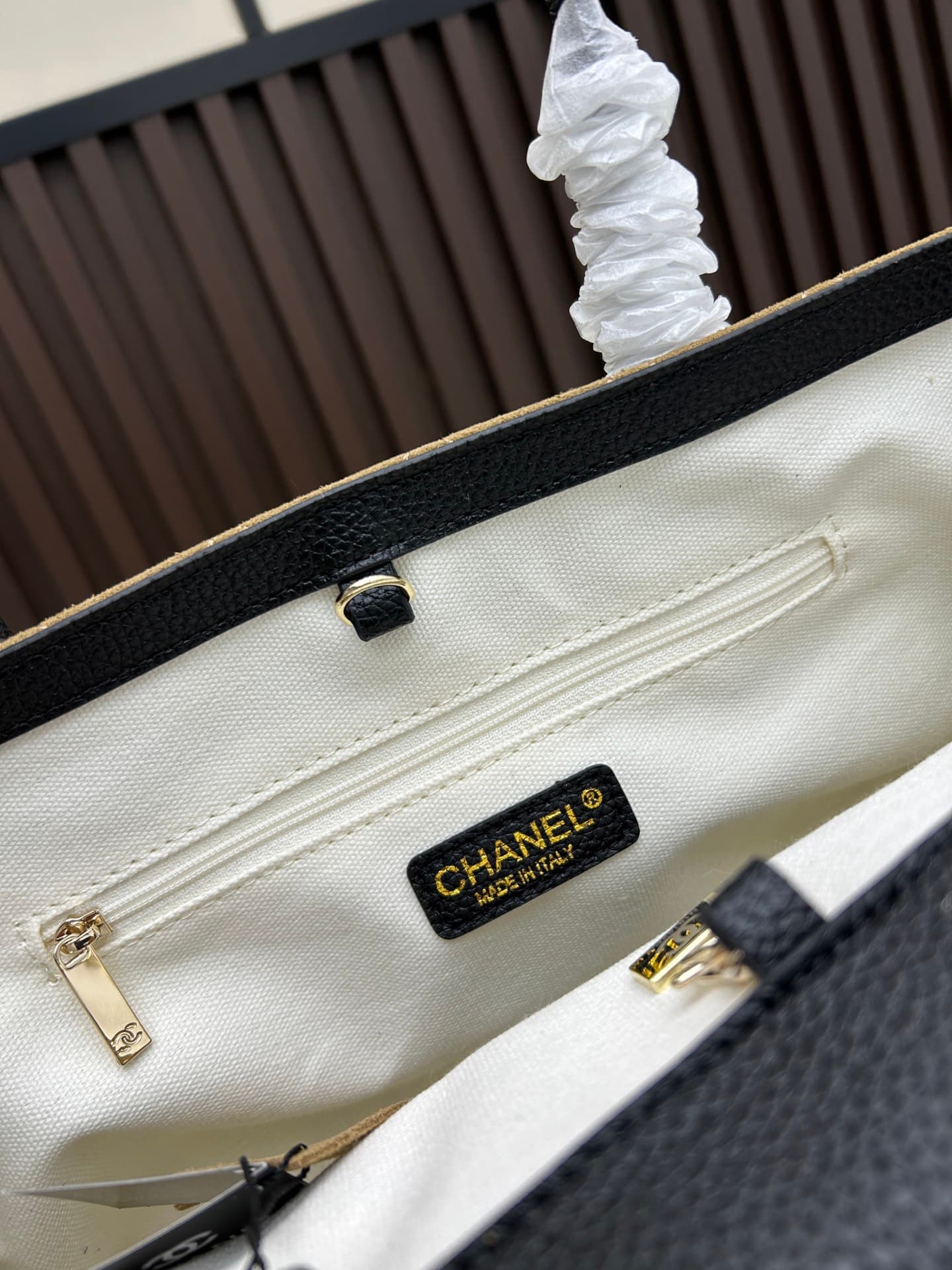 Chanel Gold Tote Bag