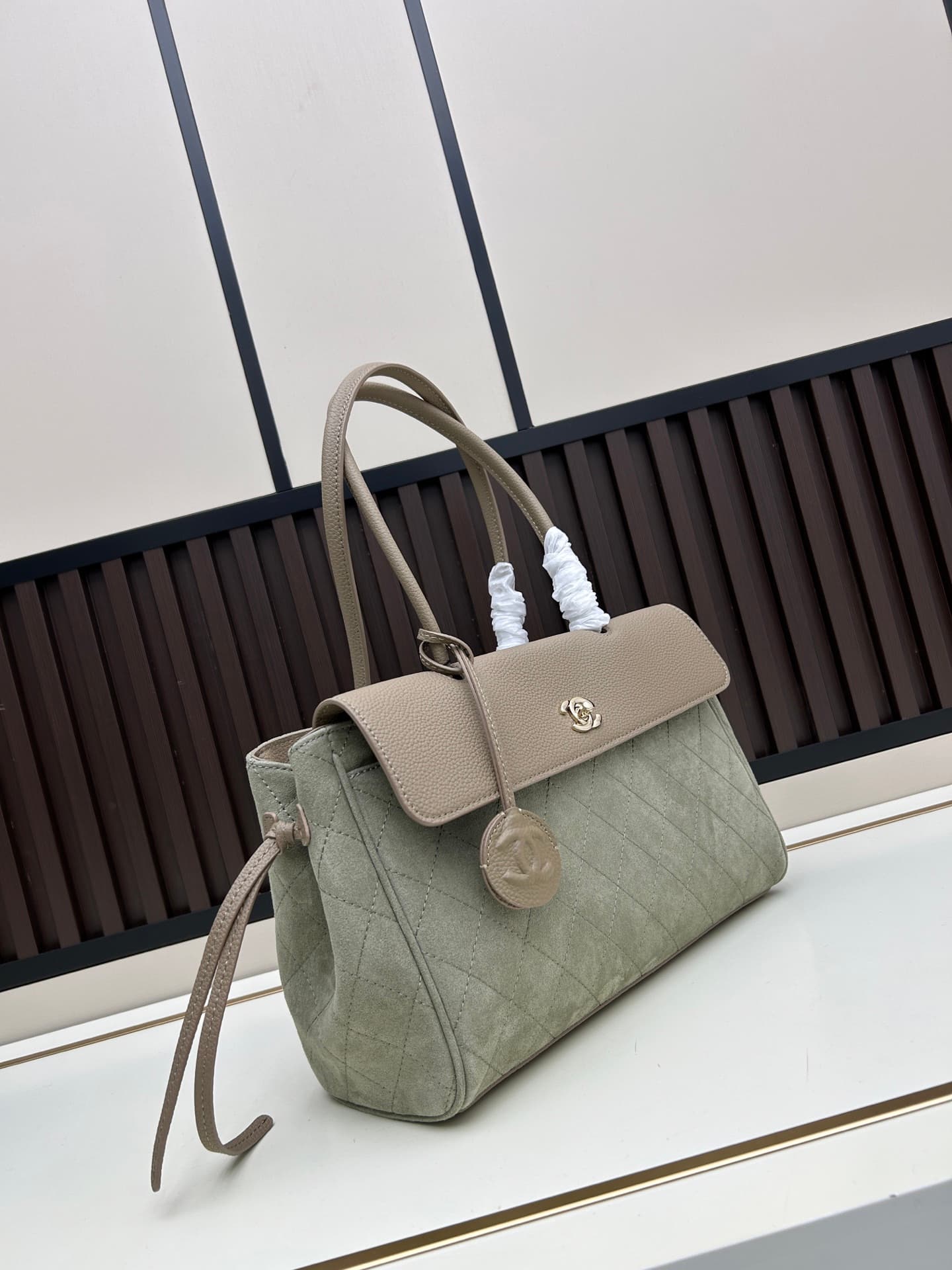 Chanel Gold Tote Bag